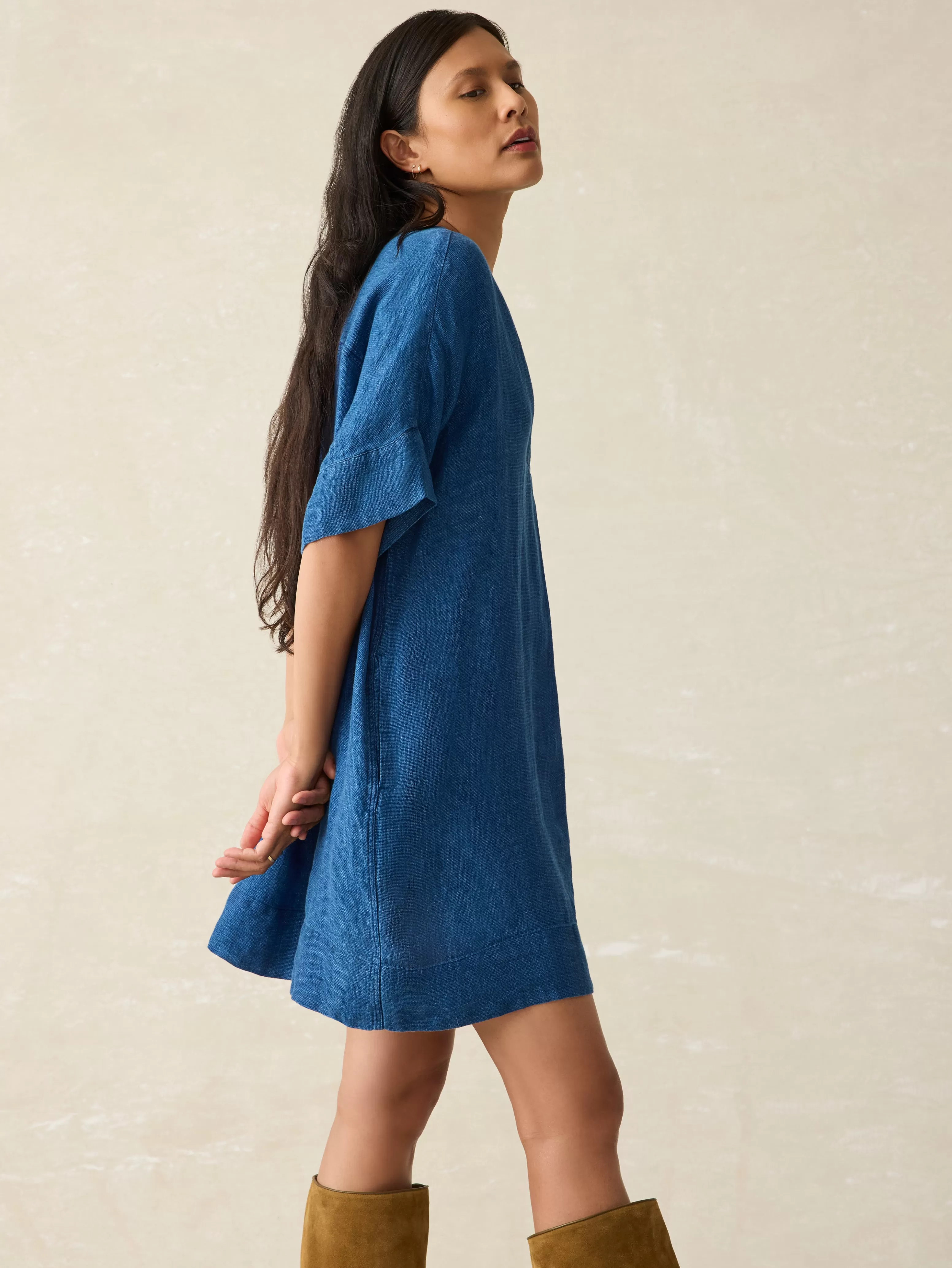 Sanibel Basketweave Dress - | Faherty Brand Outlet