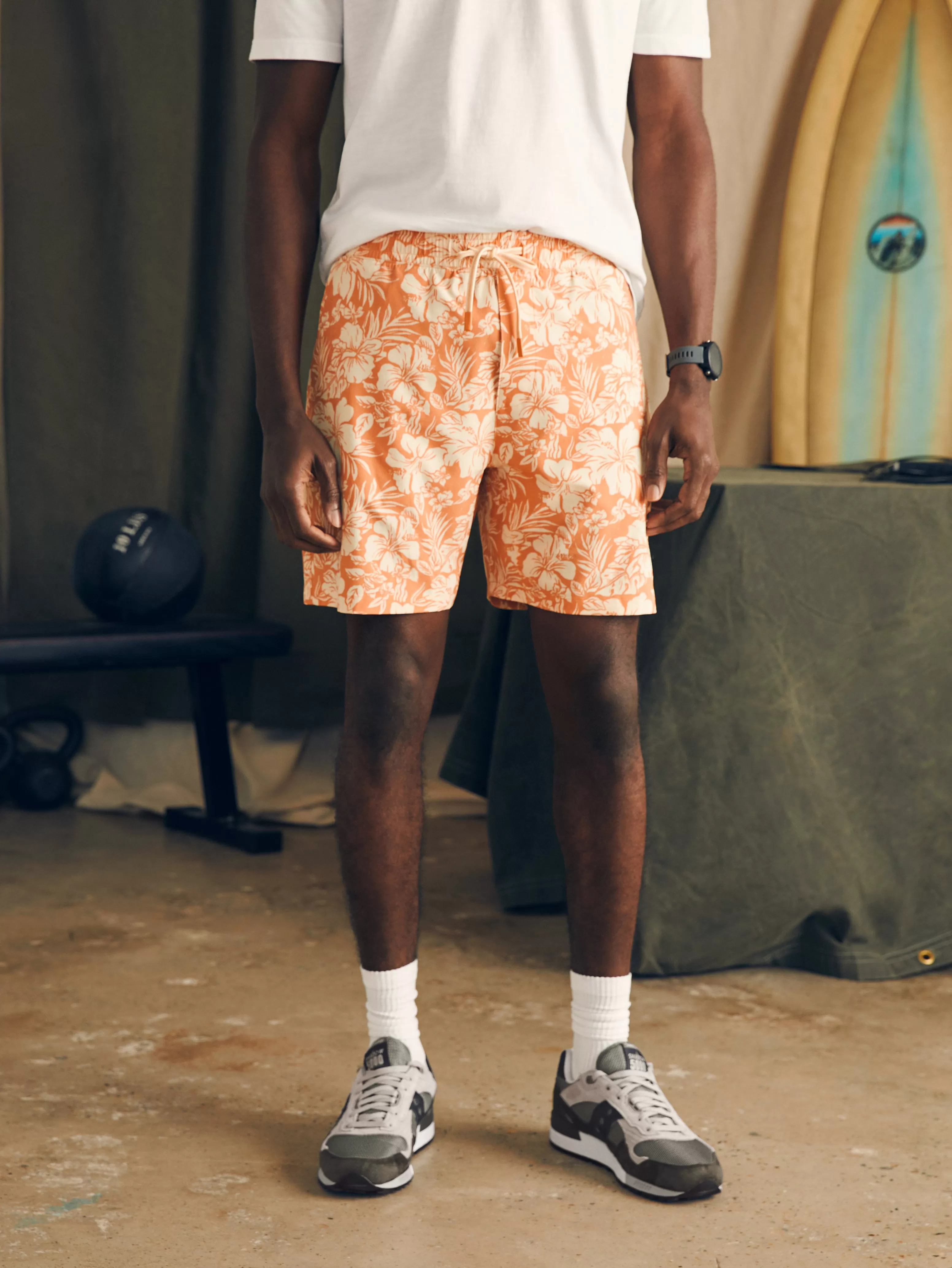 Shorelite Active Swim Short (7" Inseam) - | Faherty Brand New