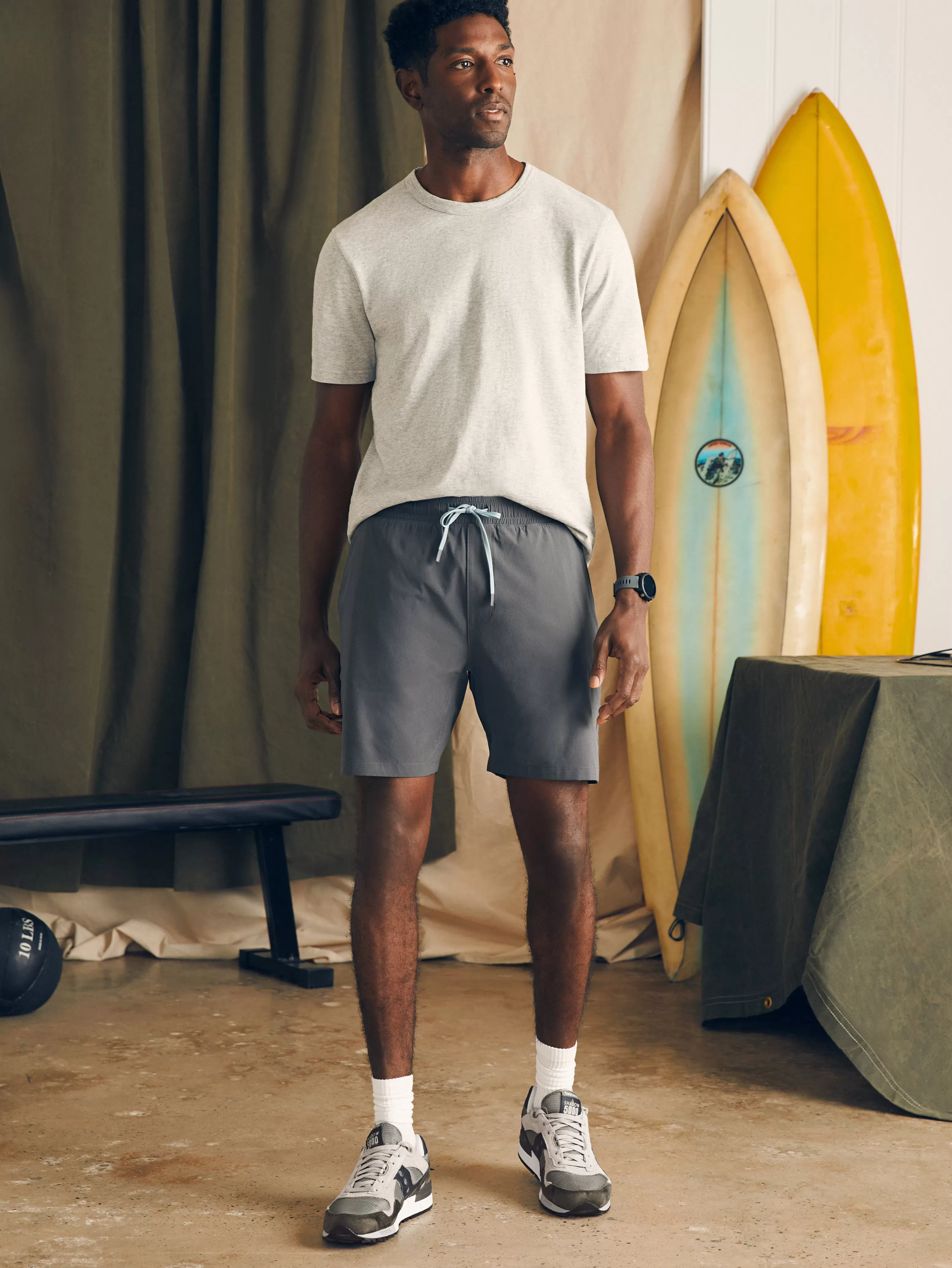 Shorelite Active Swim Short (7" Inseam) - | Faherty Brand Clearance