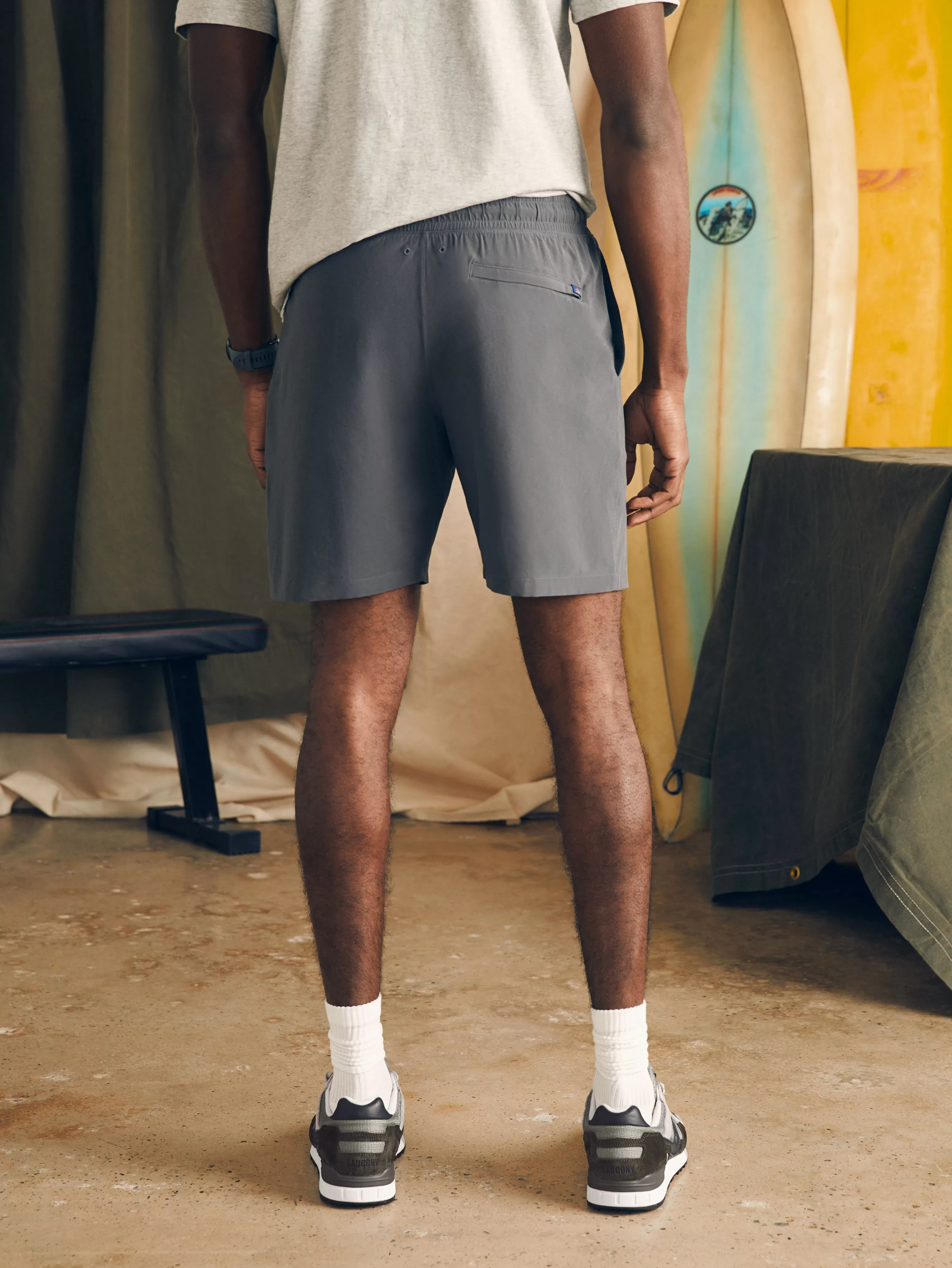 Shorelite Active Swim Short (7" Inseam) - | Faherty Brand Clearance