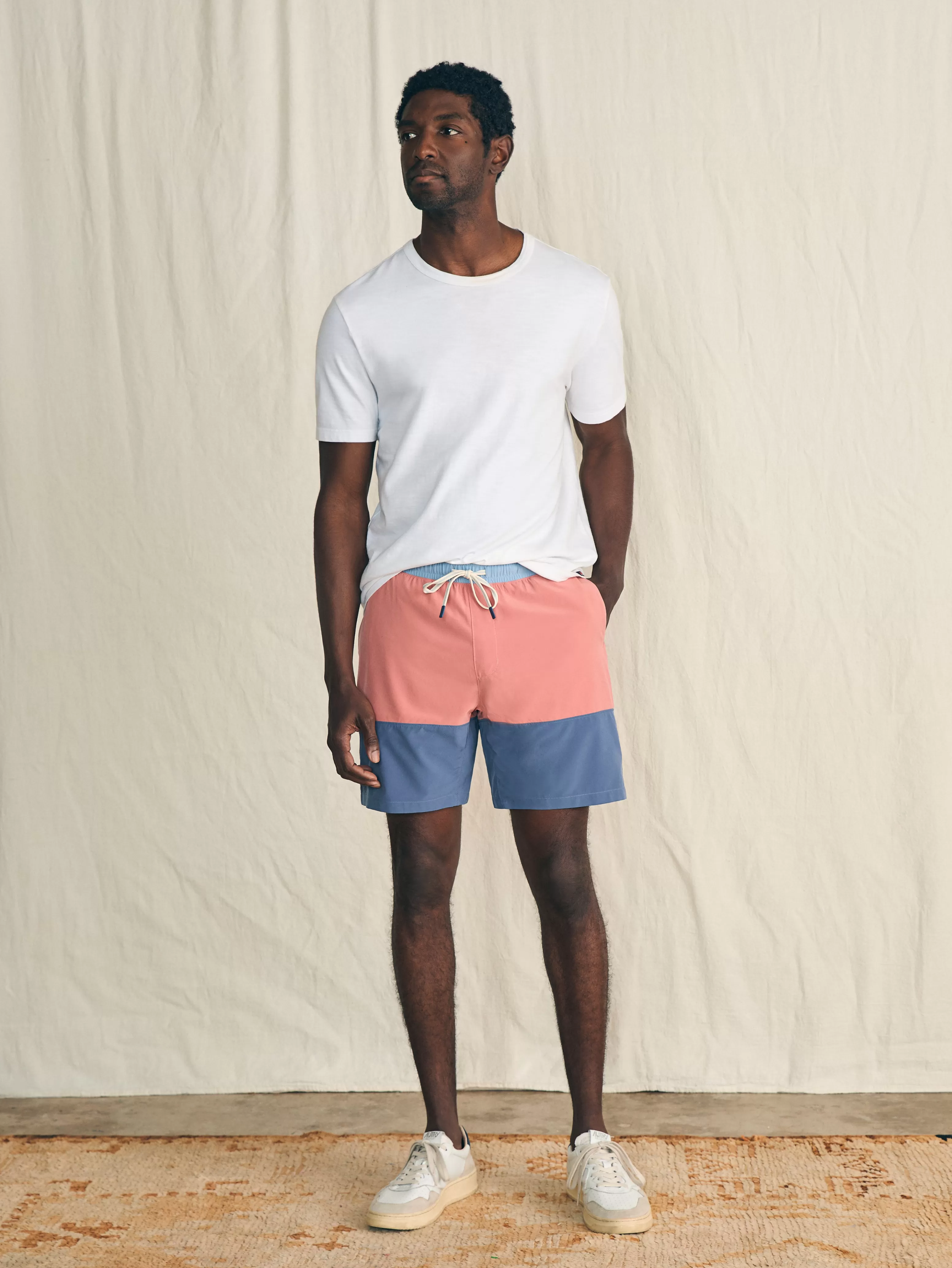 Shorelite Active Swim Short (7" Inseam) - | Faherty Brand Clearance
