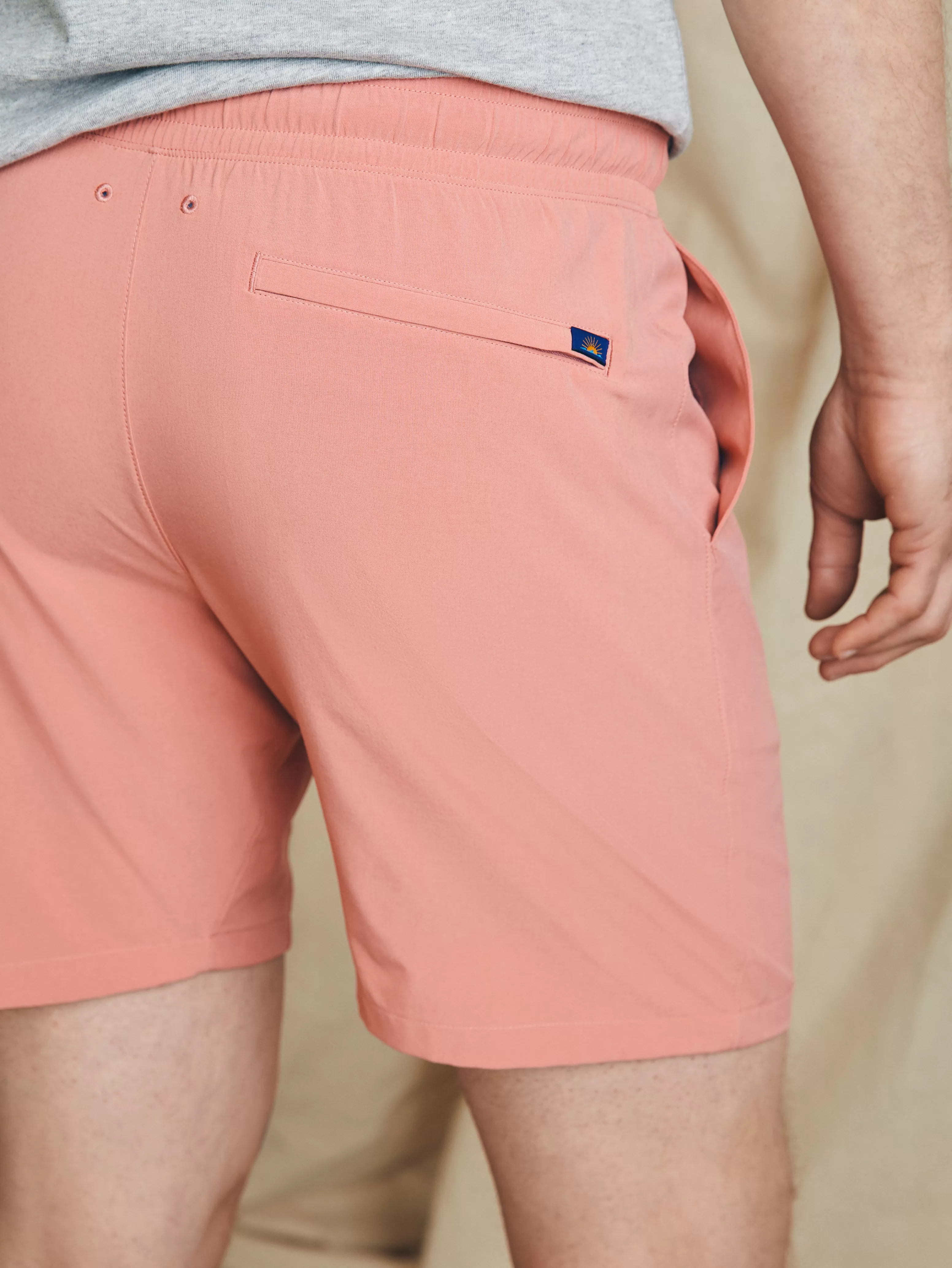 Shorelite Active Swim Short (7" Inseam) - | Faherty Brand Online