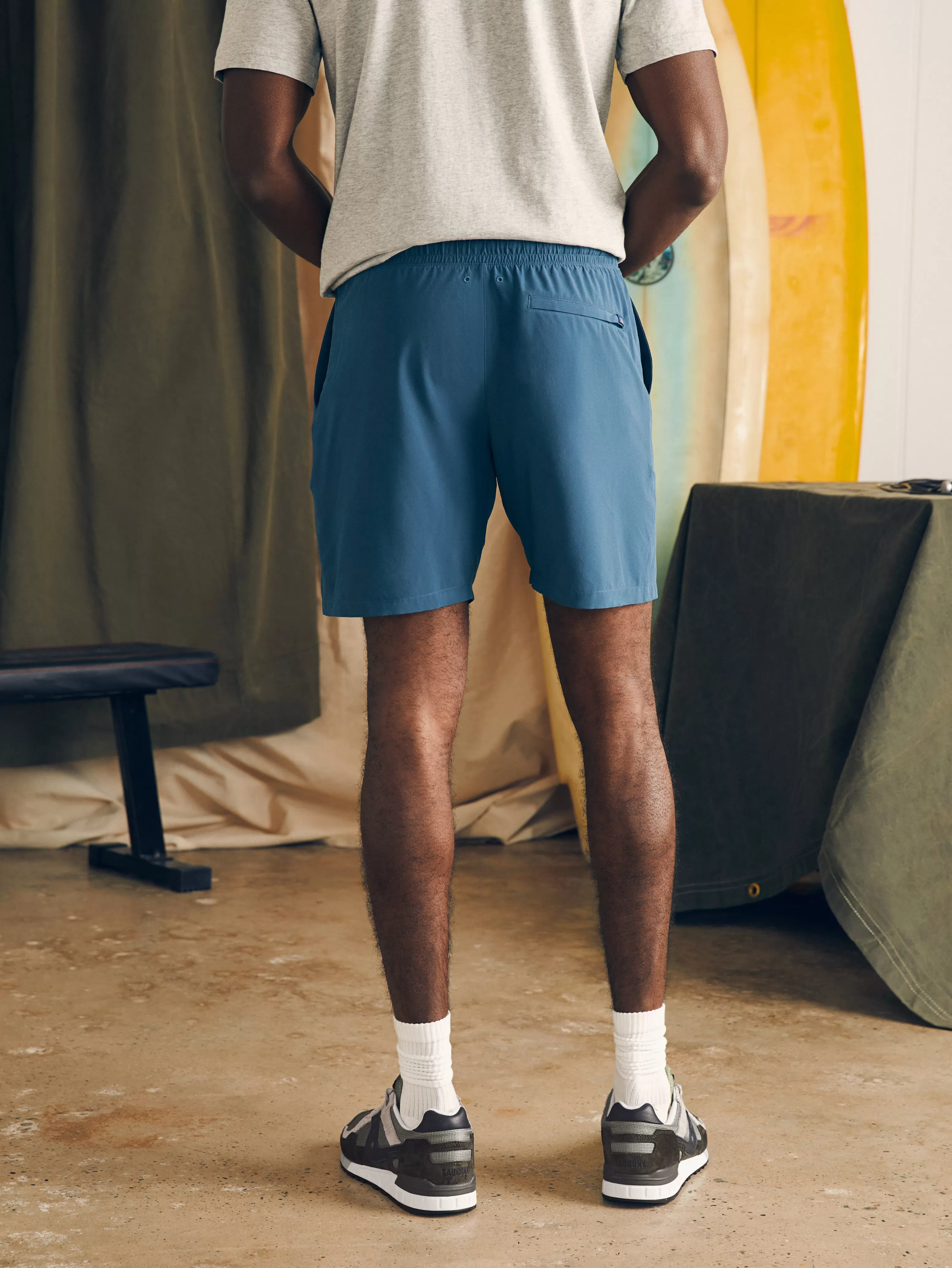 Shorelite Active Swim Short (7" Inseam) - | Faherty Brand Cheap
