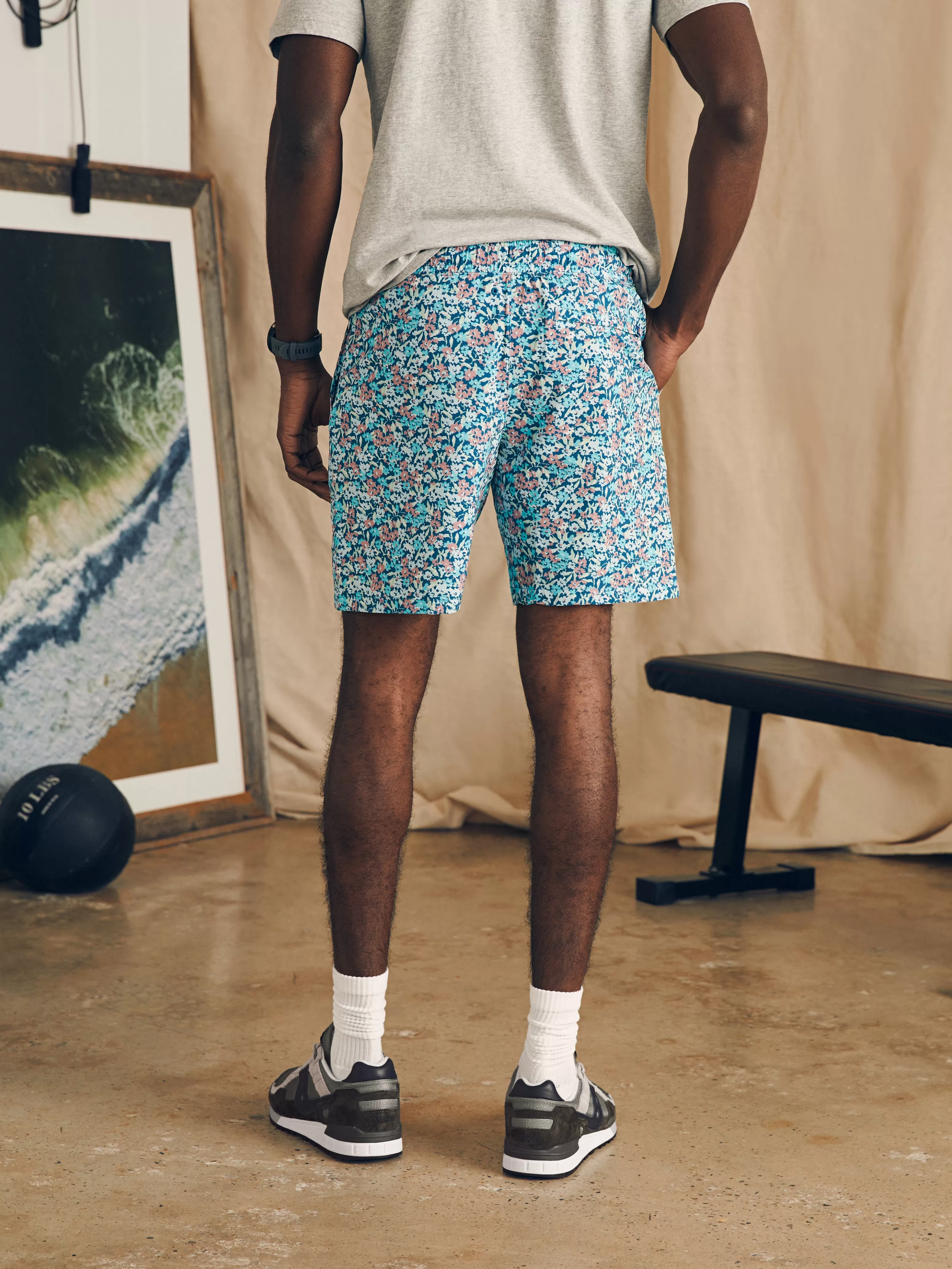 Shorelite Active Swim Short (7" Inseam) - | Faherty Brand Fashion