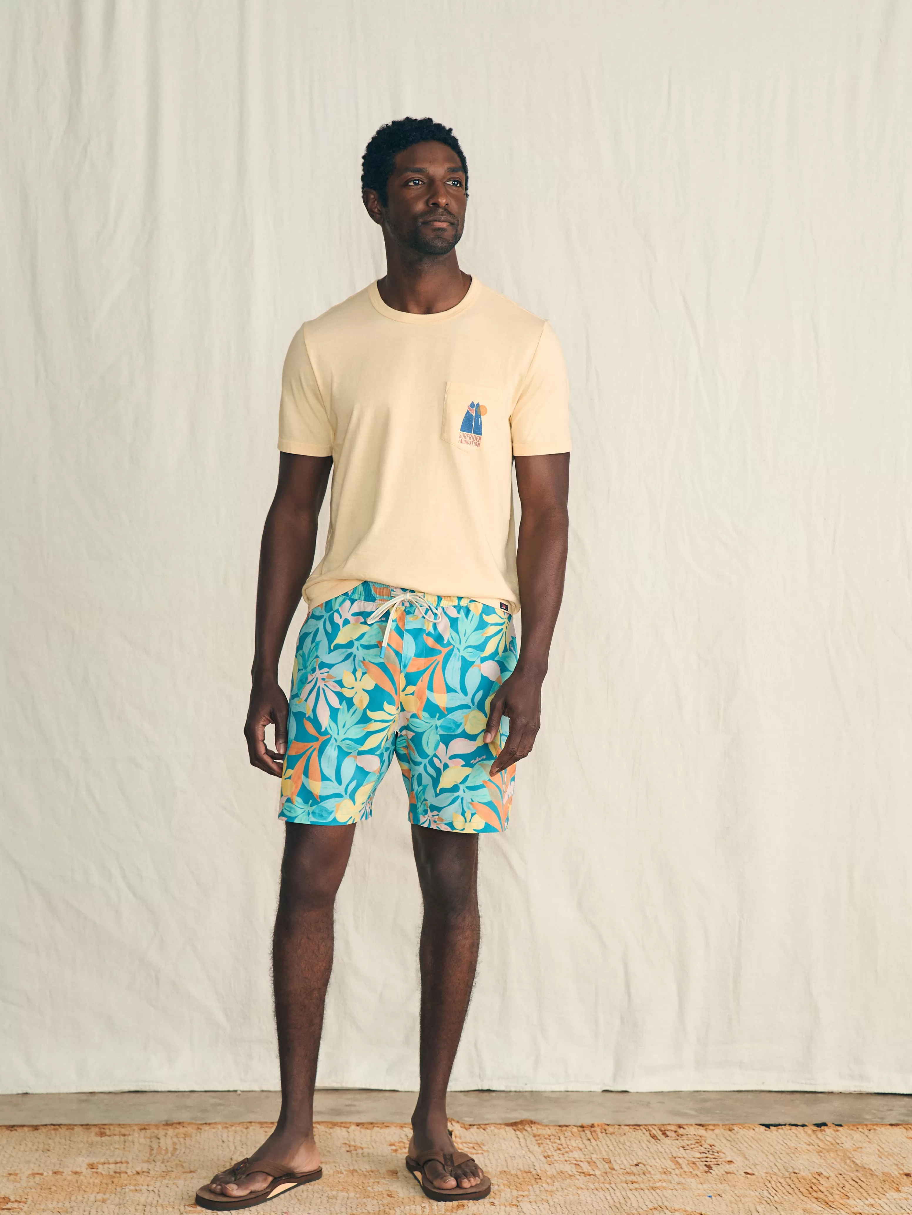 Shorelite Active Swim Short (7" Inseam) - | Faherty Brand Best Sale