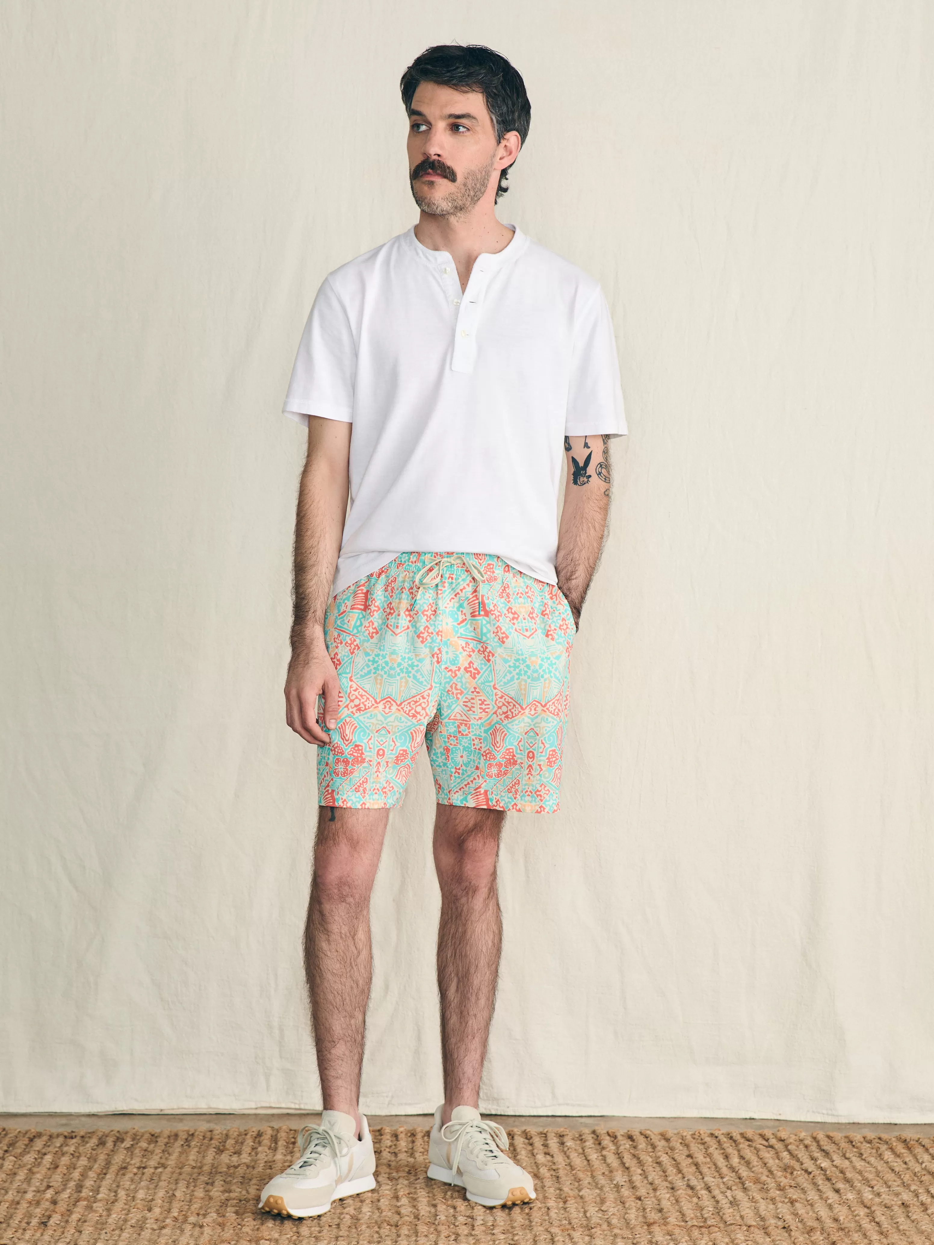 Shorelite Active Swim Short (7" Inseam) - | Faherty Brand Store