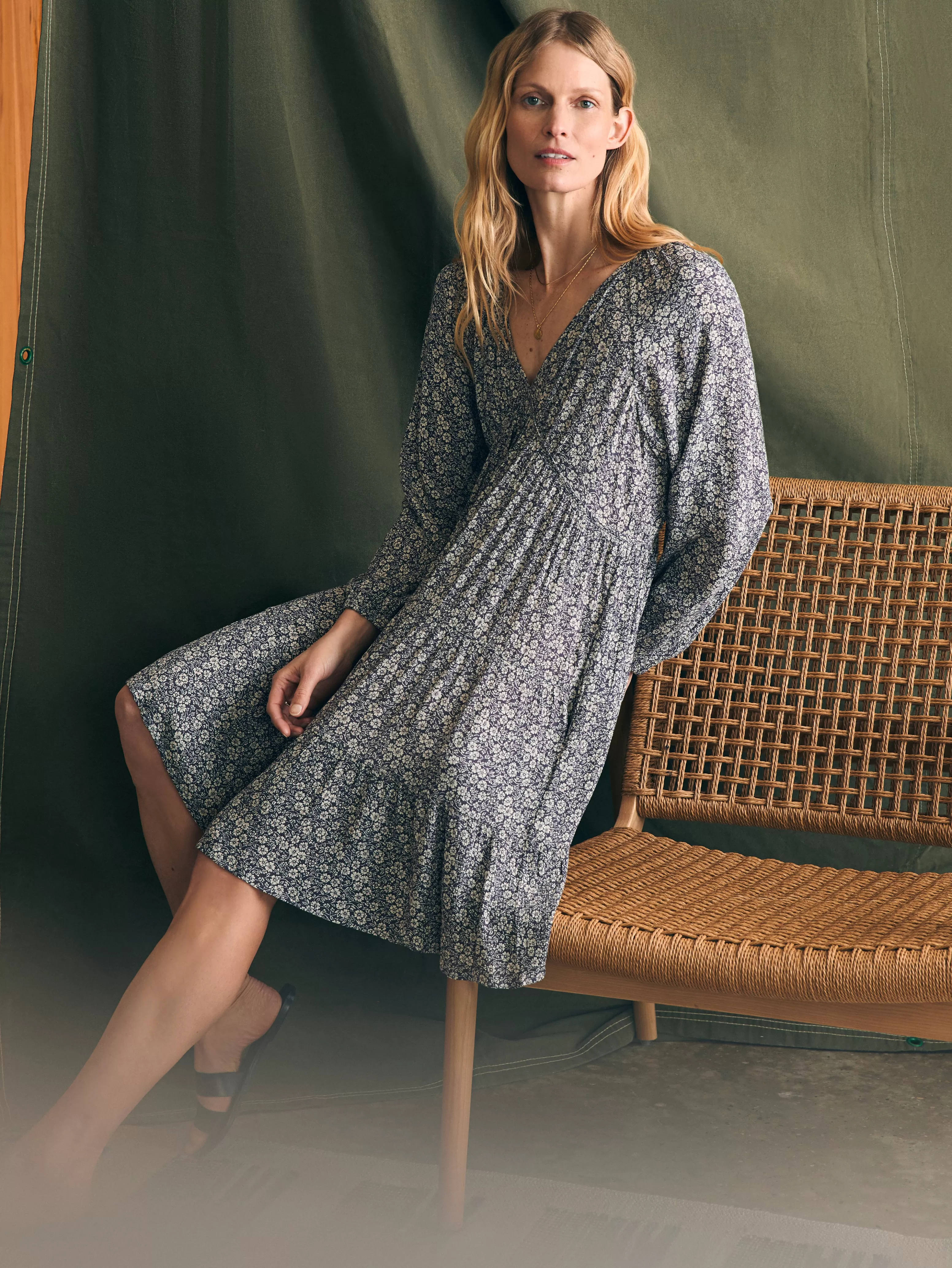 Sirene Dress - | Faherty Brand Fashion