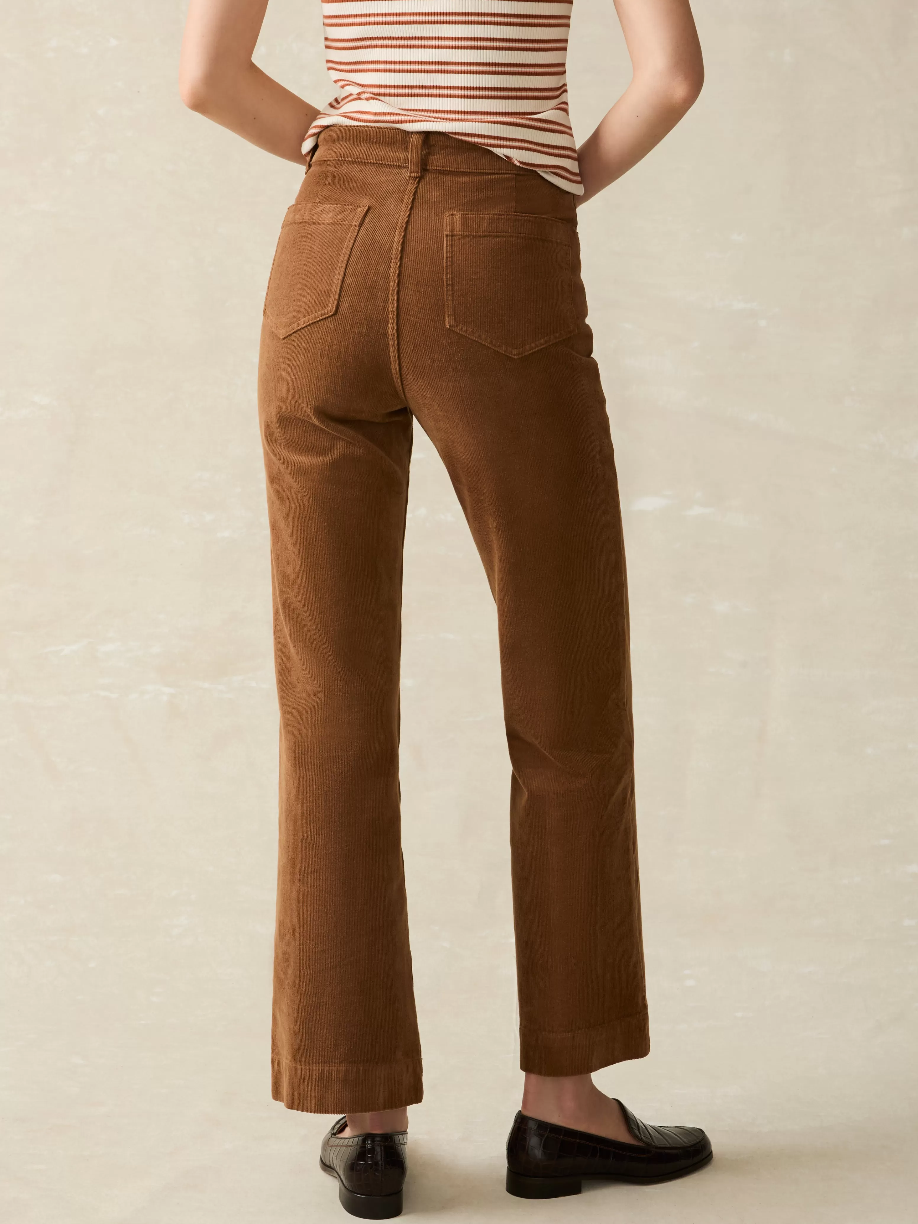 Softstretch Cord Patch Pocket Pant - | Faherty Brand Best
