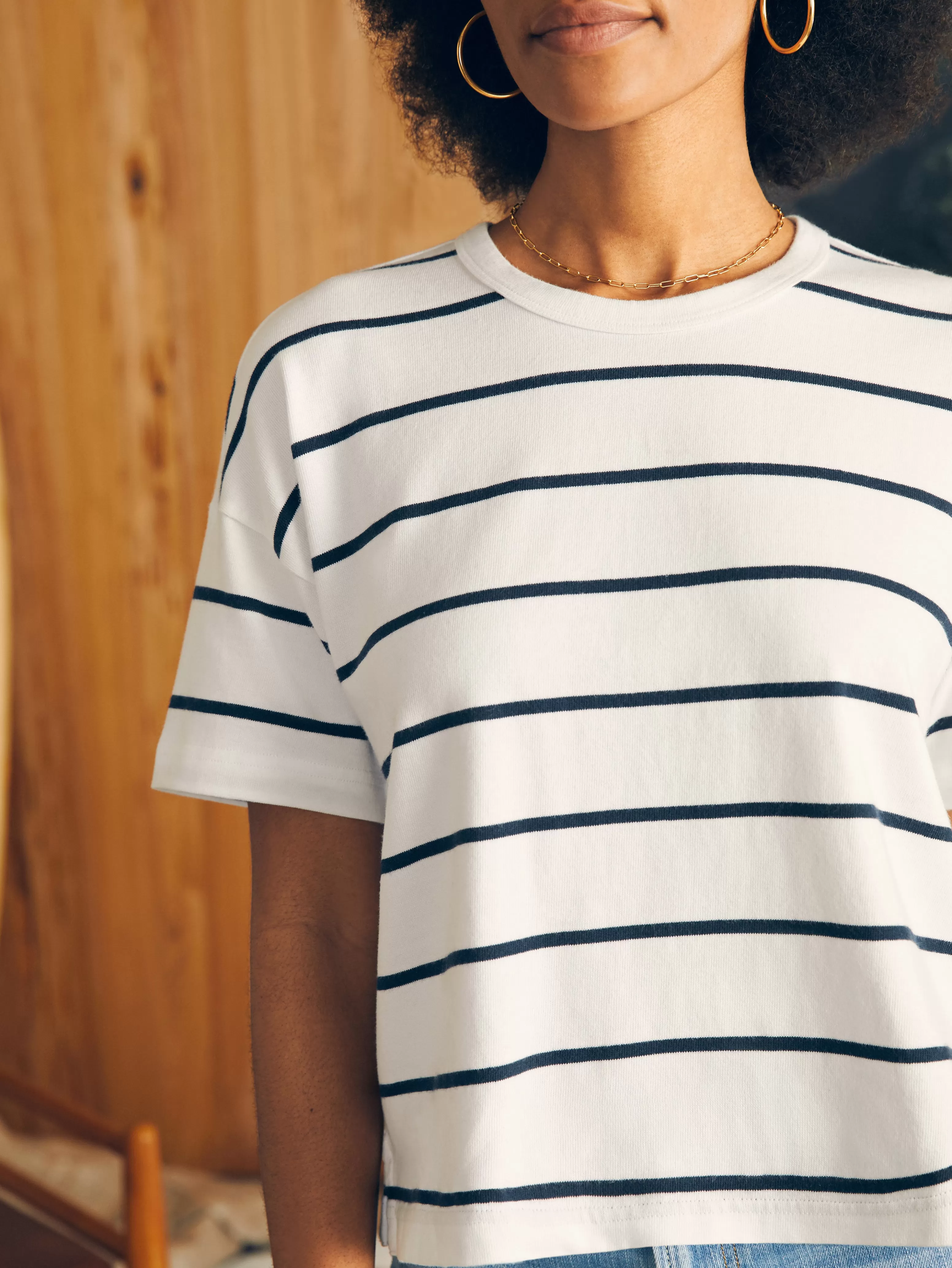 Sport Jersey Short-Sleeve Tee - | Faherty Brand Flash Sale