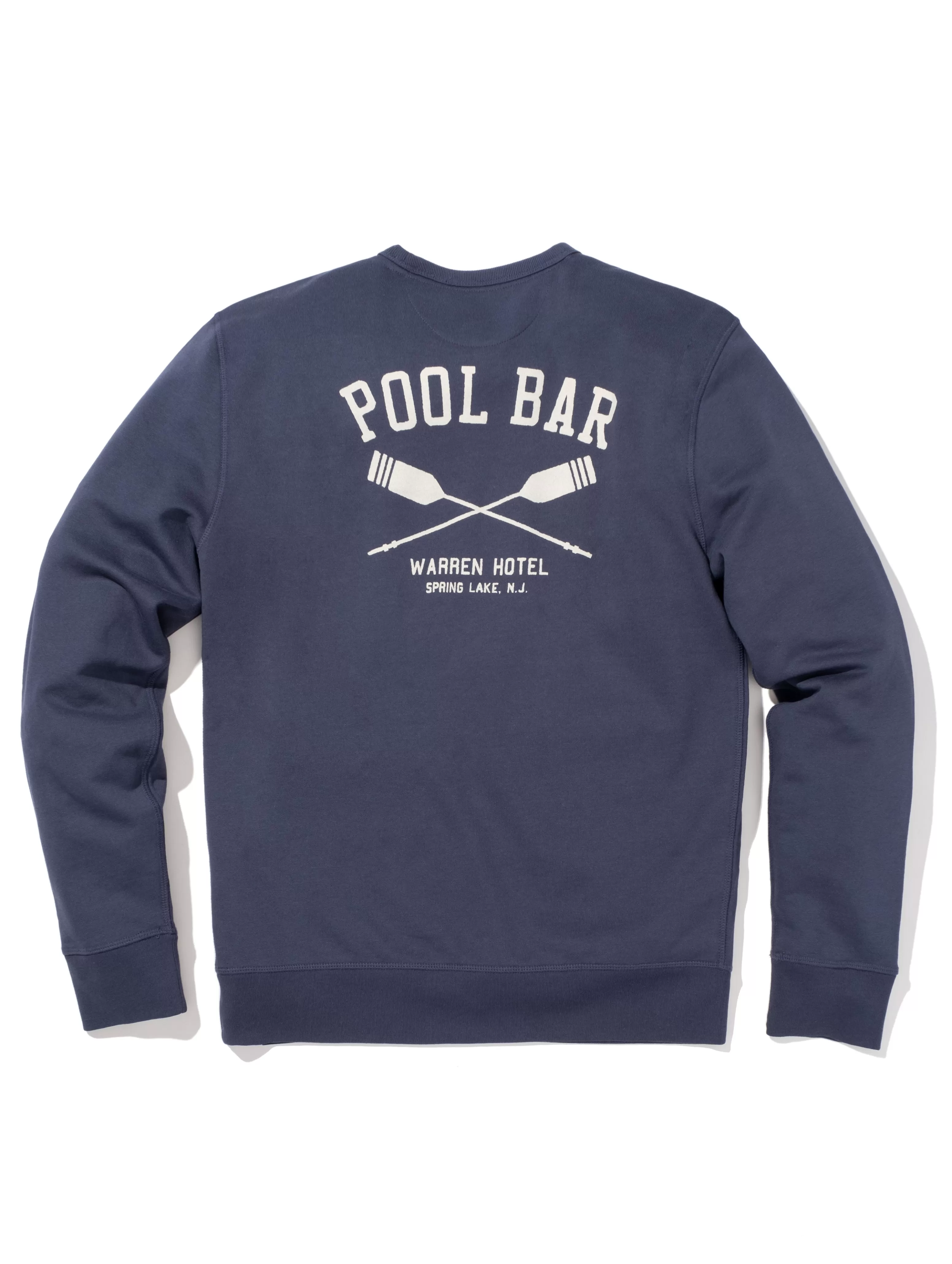 Spring Lake Long-Sleeve Terry Pool Bar Crewneck - | Faherty Brand Discount