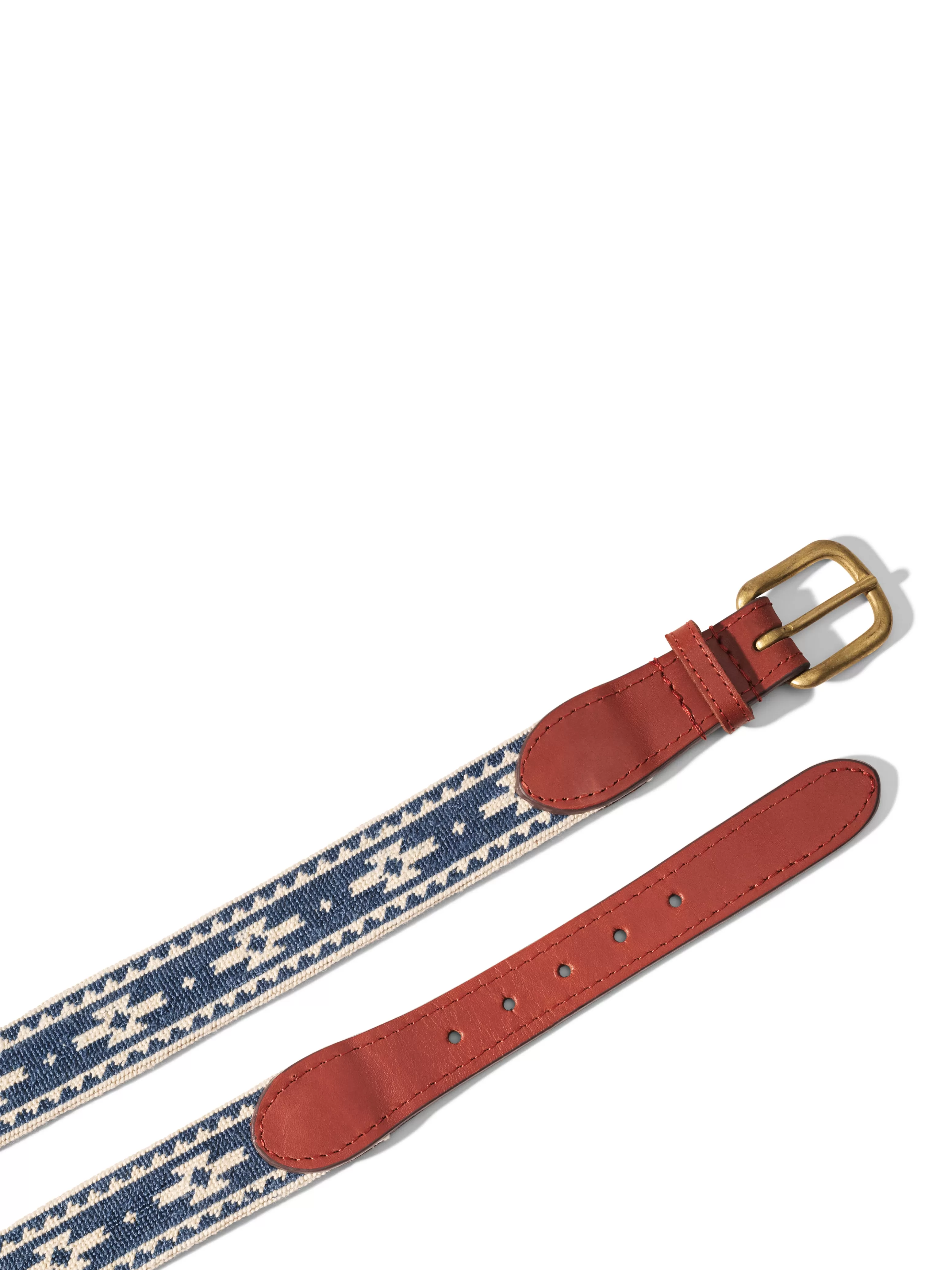 Steven Paul Judd Chahtah Embroidered Belt - | Faherty Brand Flash Sale