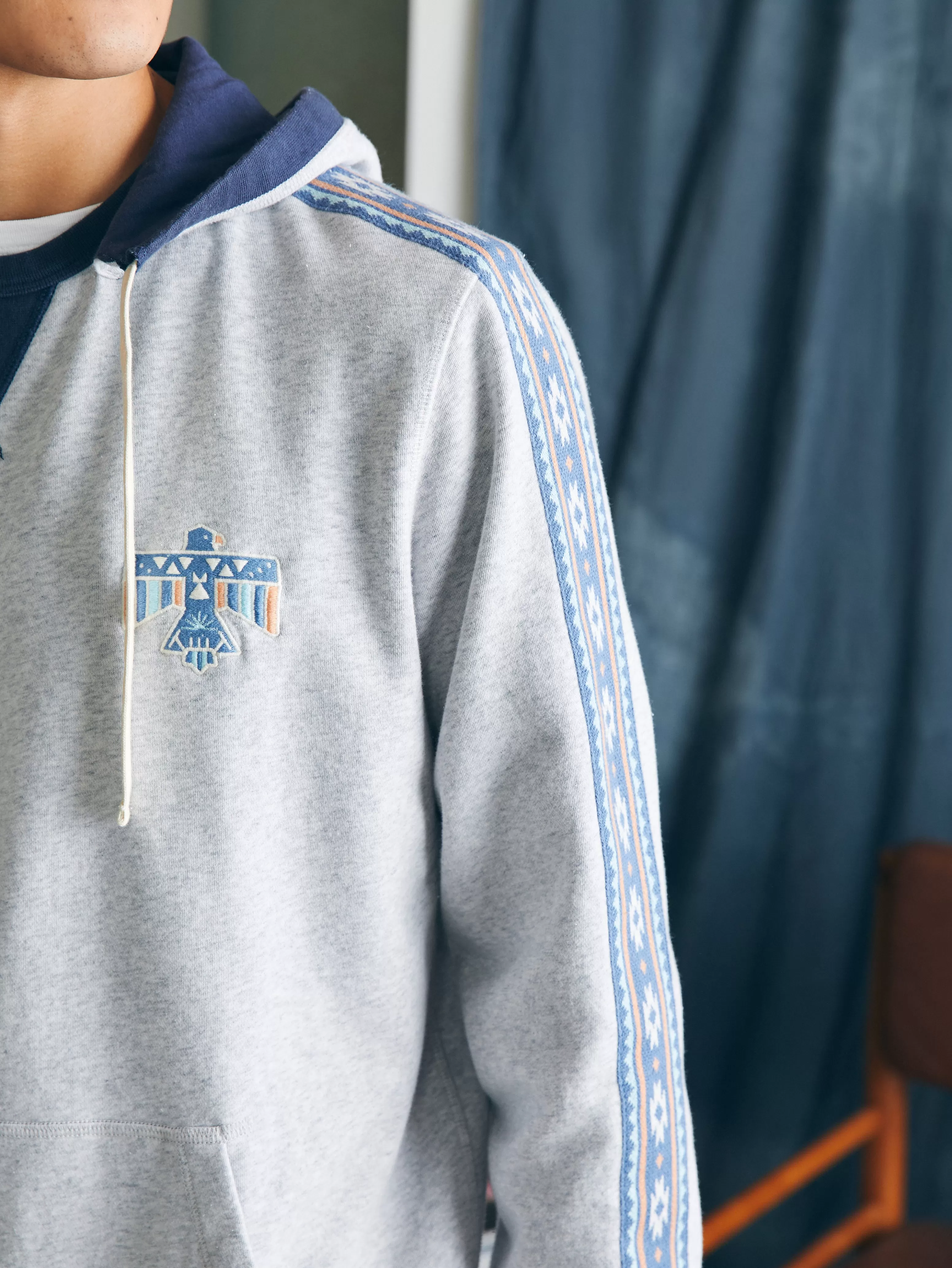 Steven Paul Judd Good Medicine Surf Hoodie - | Faherty Brand Online