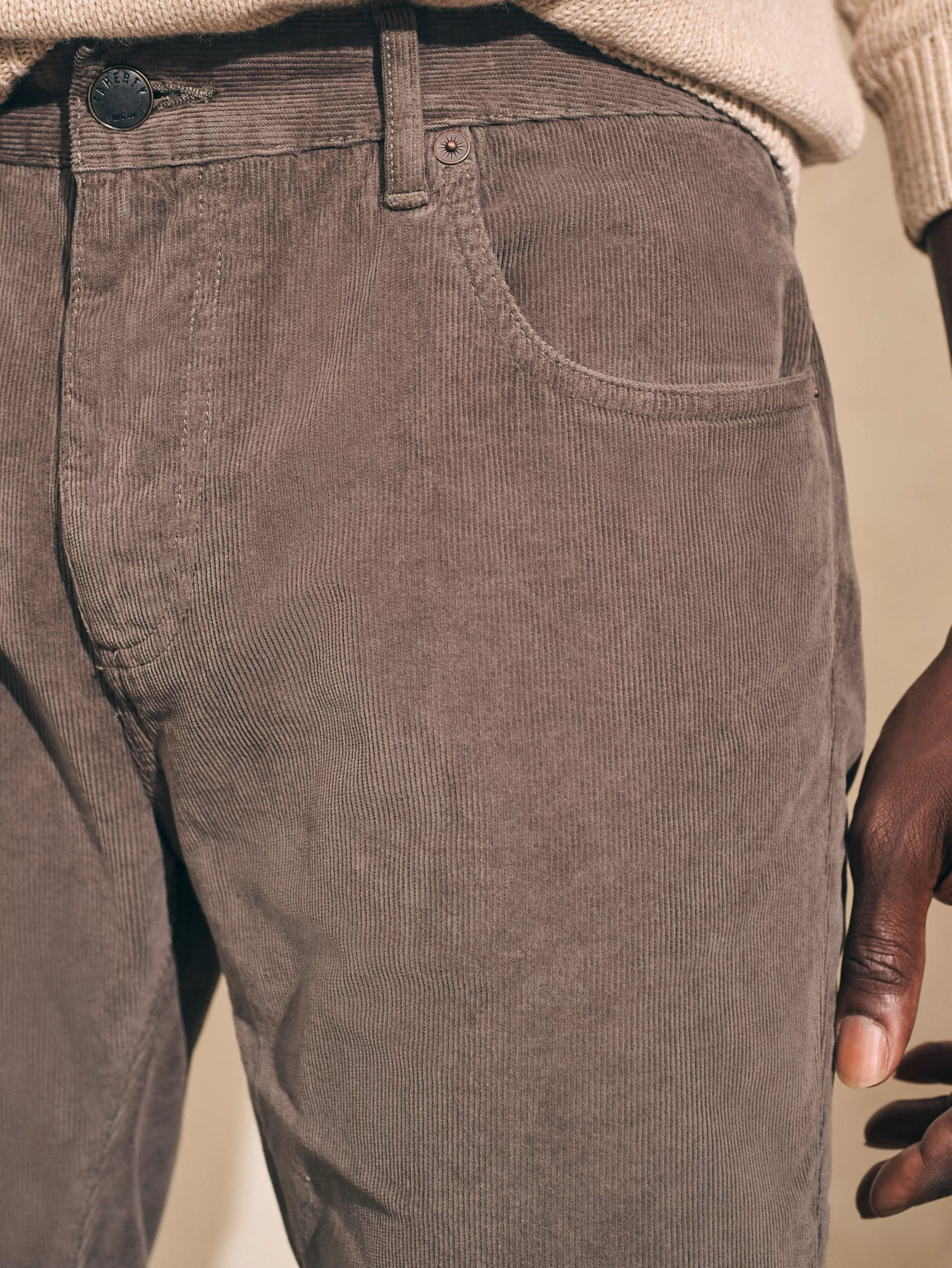 Stretch Corduroy 5-Pocket Pant (32" Inseam) - | Faherty Brand Online