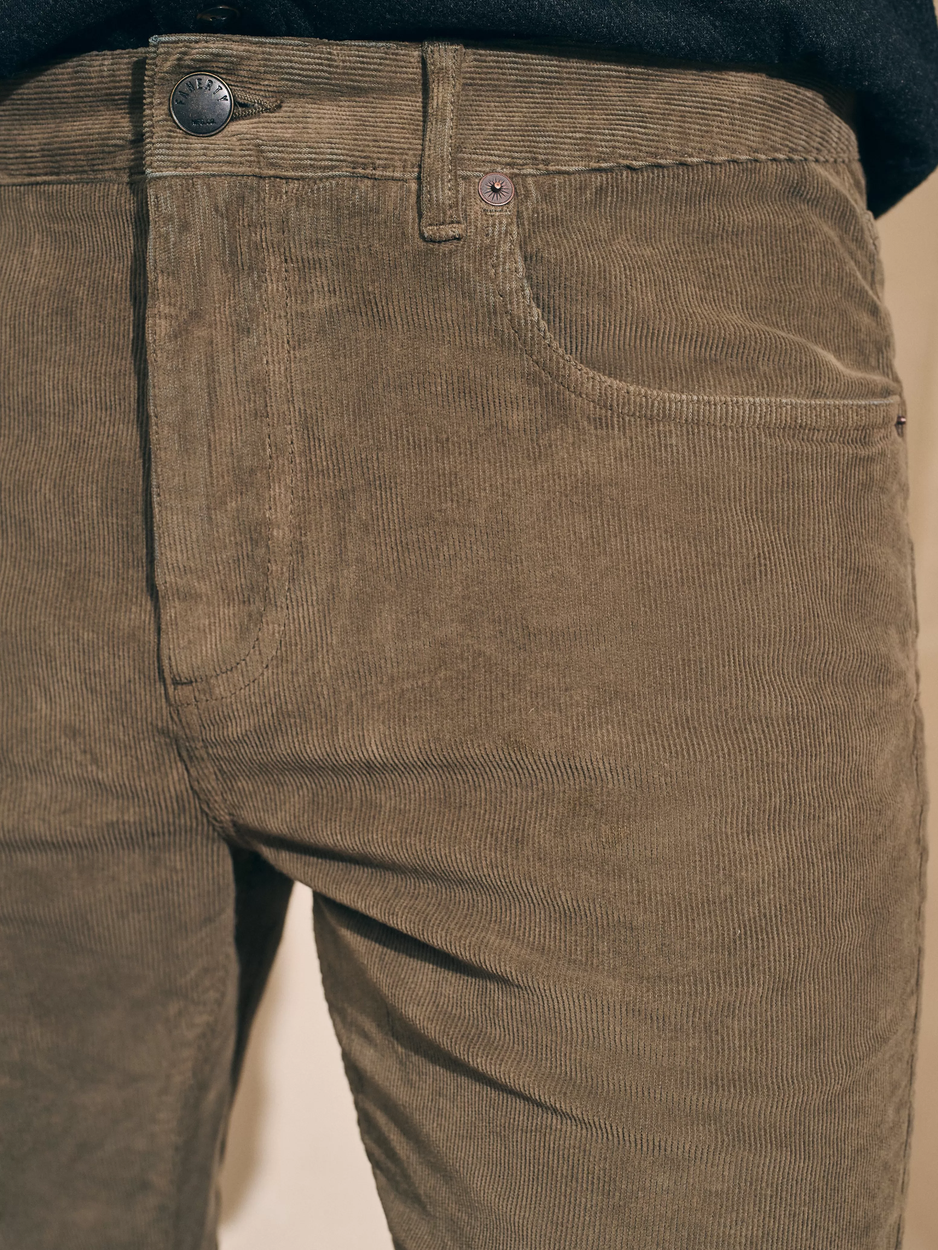 Stretch Corduroy 5-Pocket Pant (32" Inseam) - | Faherty Brand Cheap