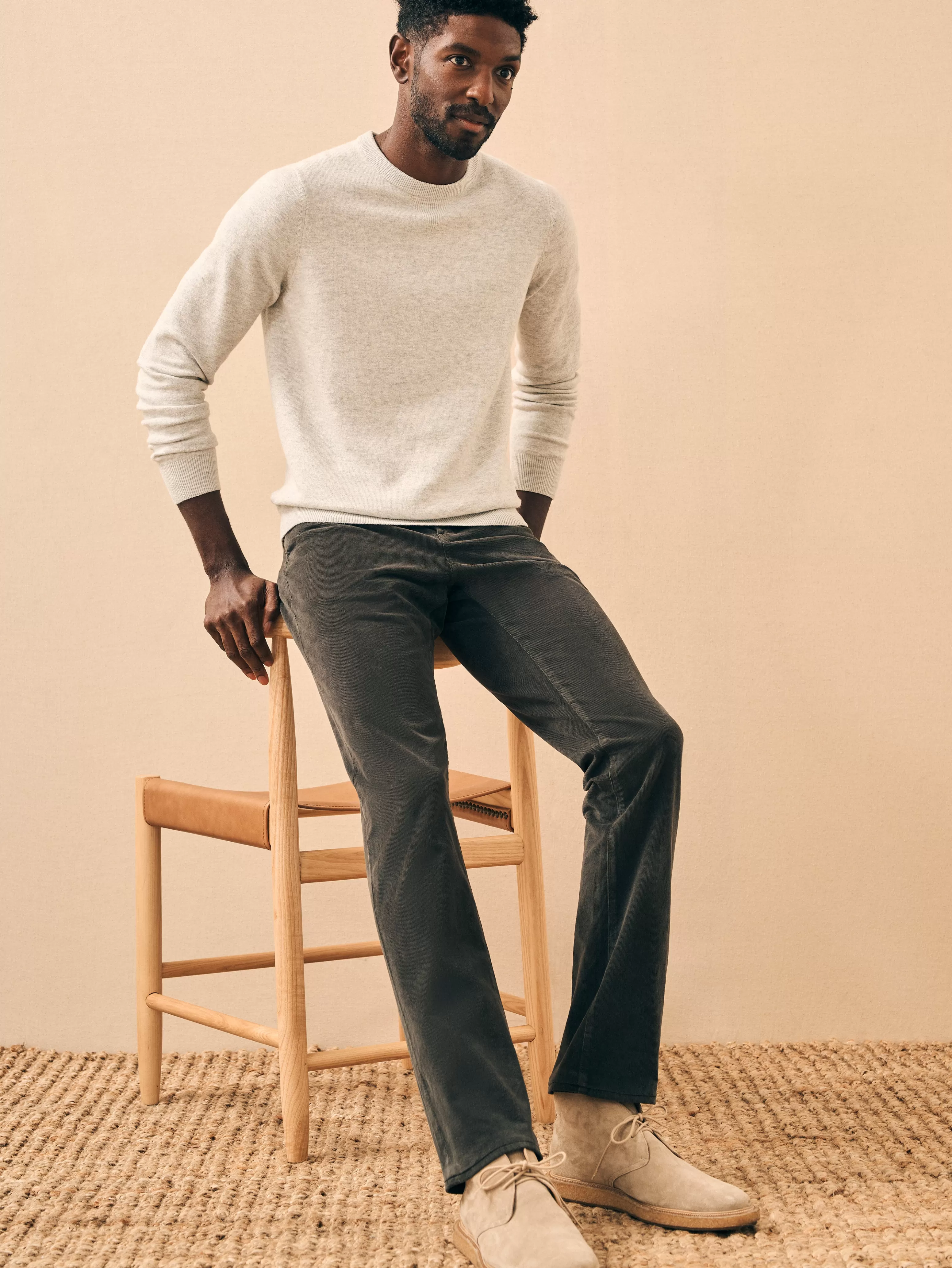 Stretch Corduroy 5-Pocket Pant (32" Inseam) - | Faherty Brand Hot