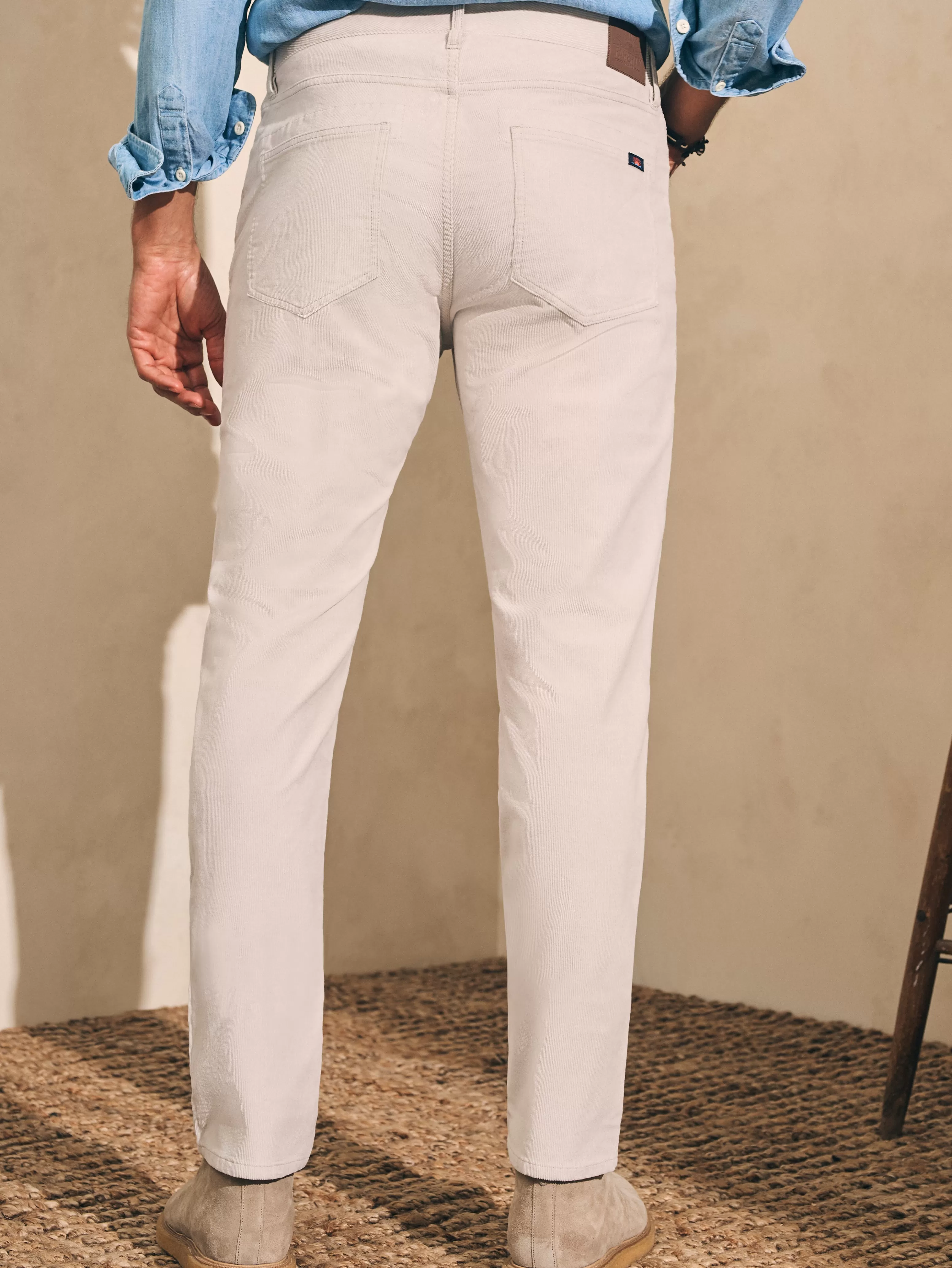 Stretch Corduroy 5-Pocket Pant (32" Inseam) - | Faherty Brand Clearance