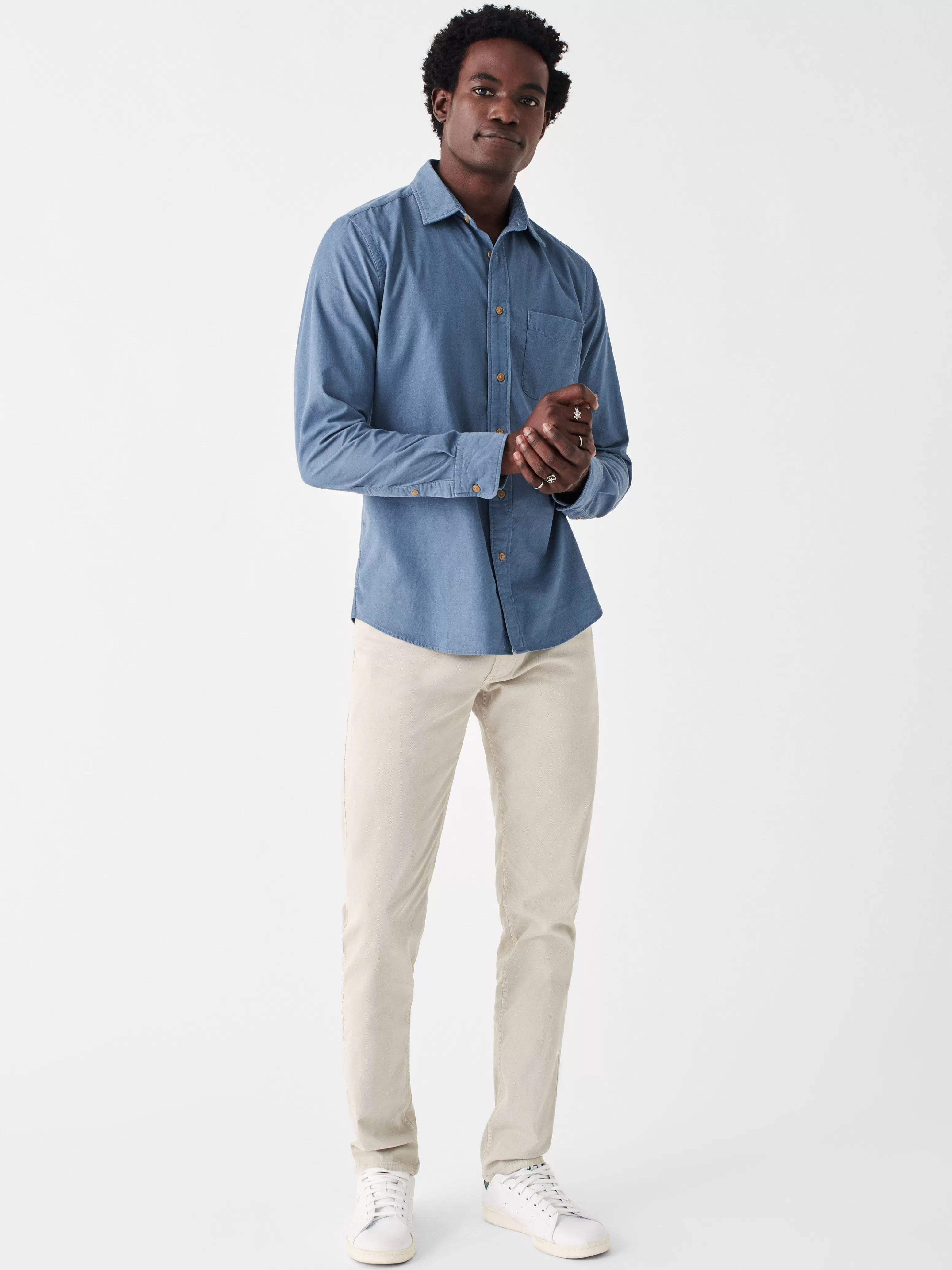 Stretch Corduroy Shirt - | Faherty Brand Hot