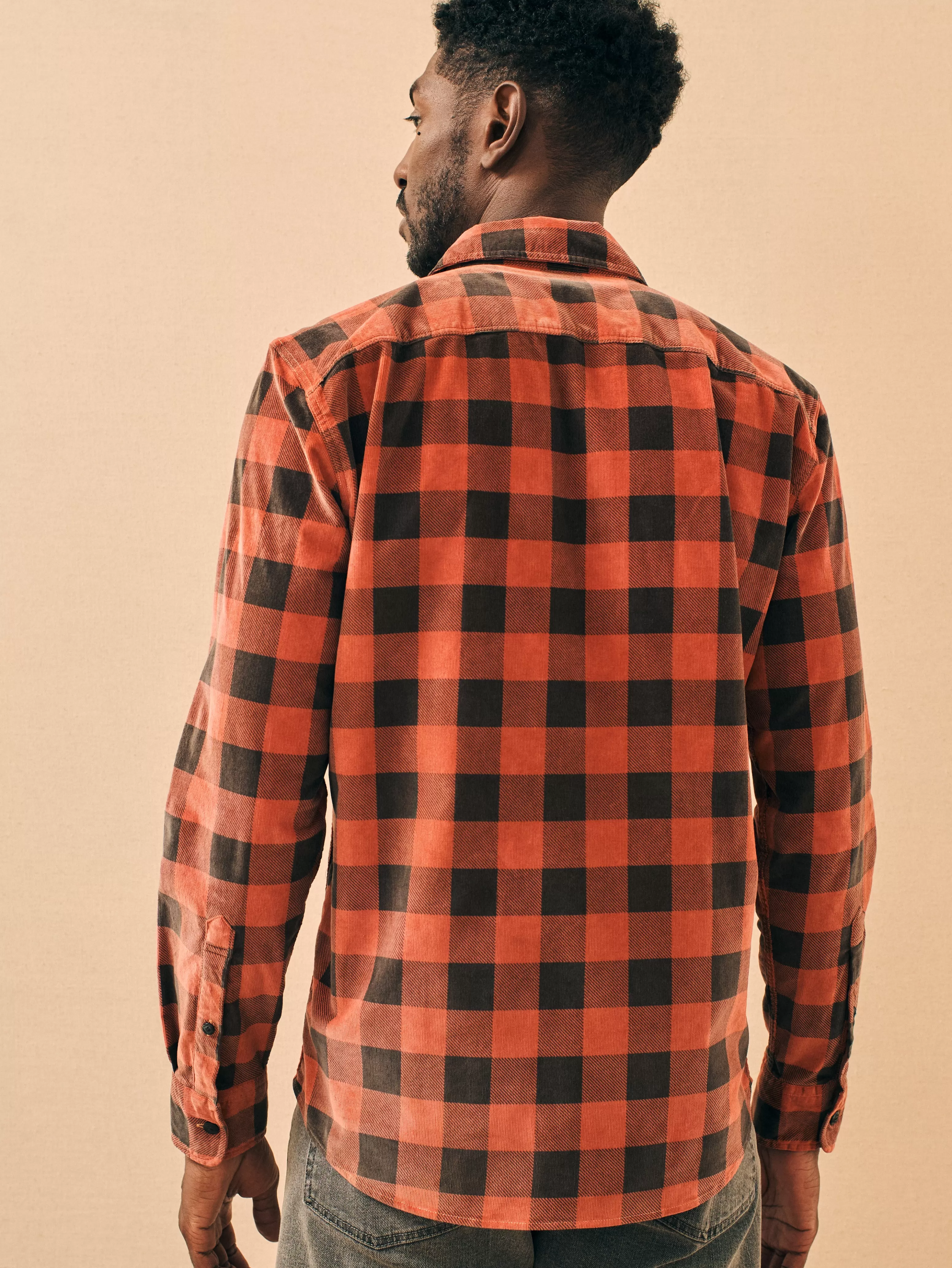 Stretch Corduroy Work Shirt - | Faherty Brand Best Sale