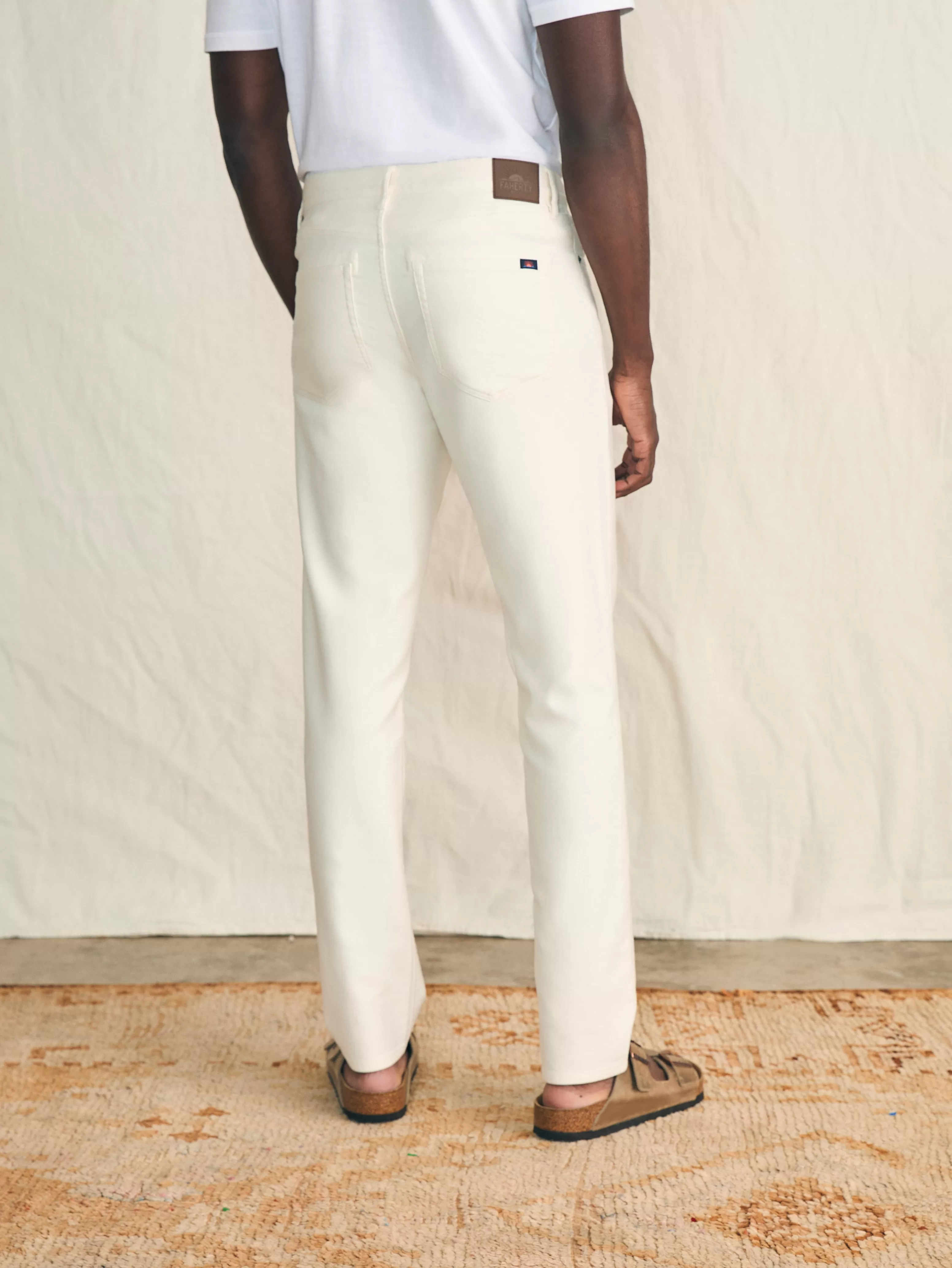 Stretch Terry 5-Pocket Athletic Fit Pant (32" Inseam) - | Faherty Brand Hot