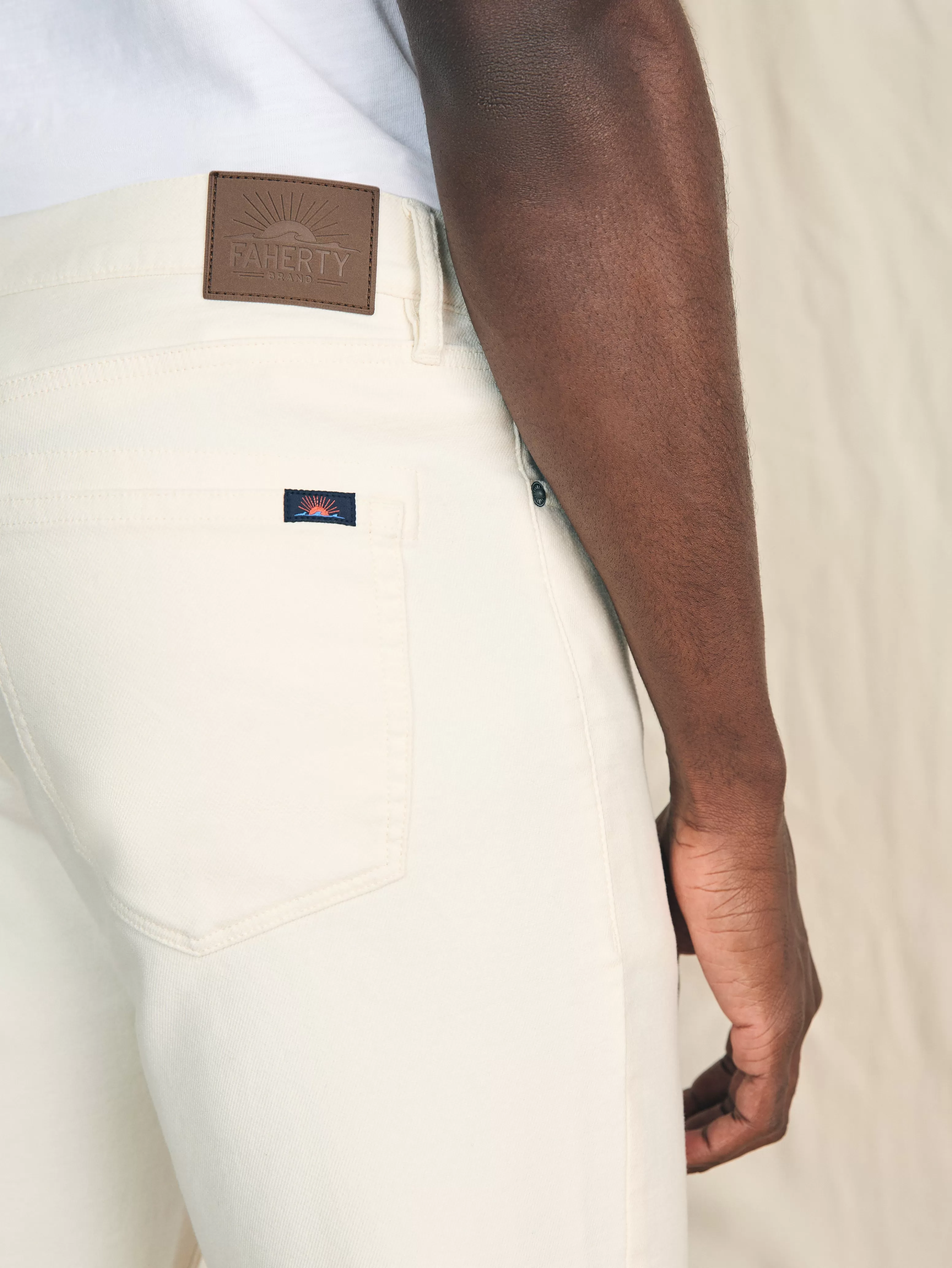 Stretch Terry 5-Pocket Athletic Fit Pant (32" Inseam) - | Faherty Brand Hot