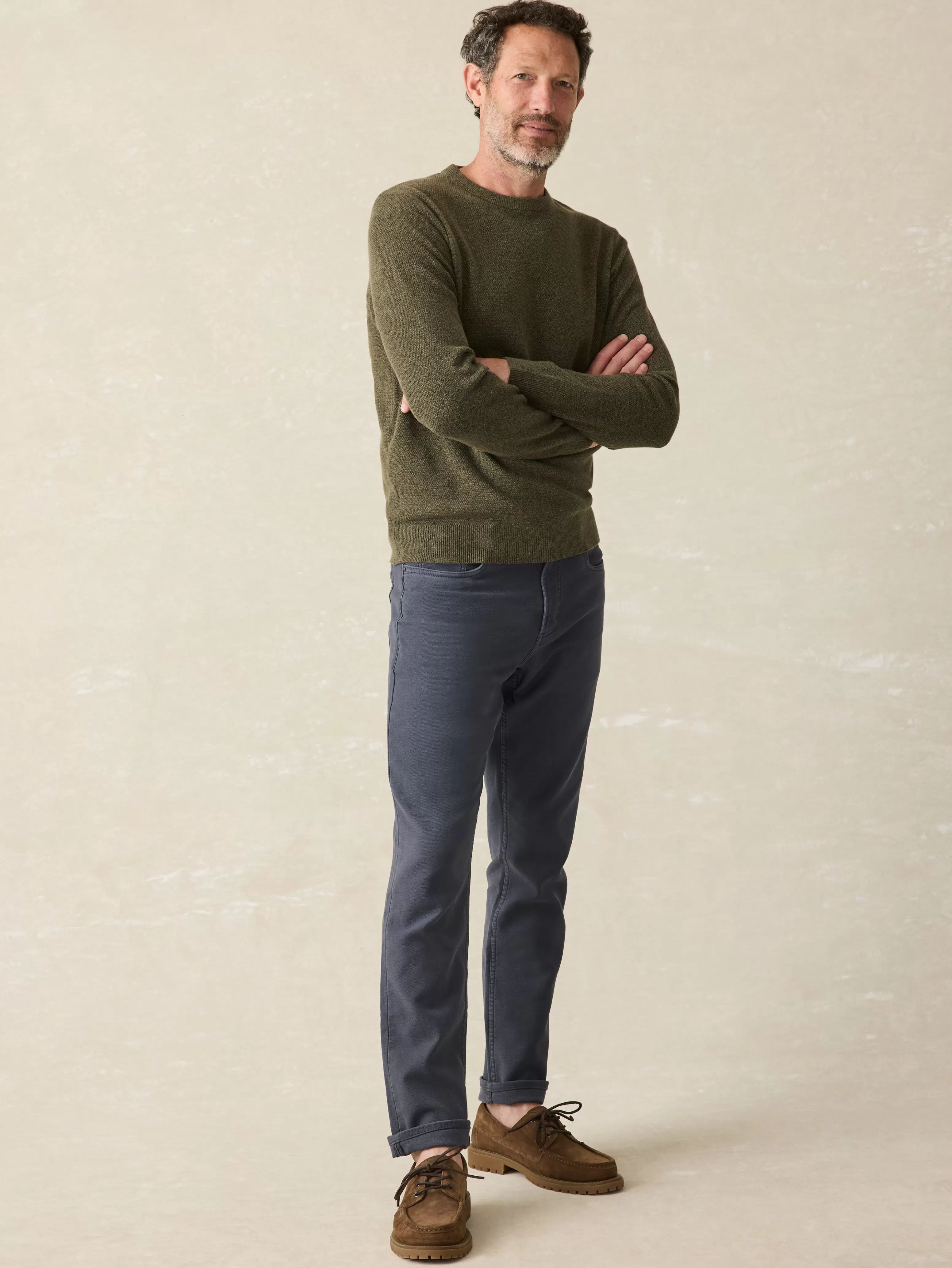 Stretch Terry 5-Pocket Pant - | Faherty Brand Cheap