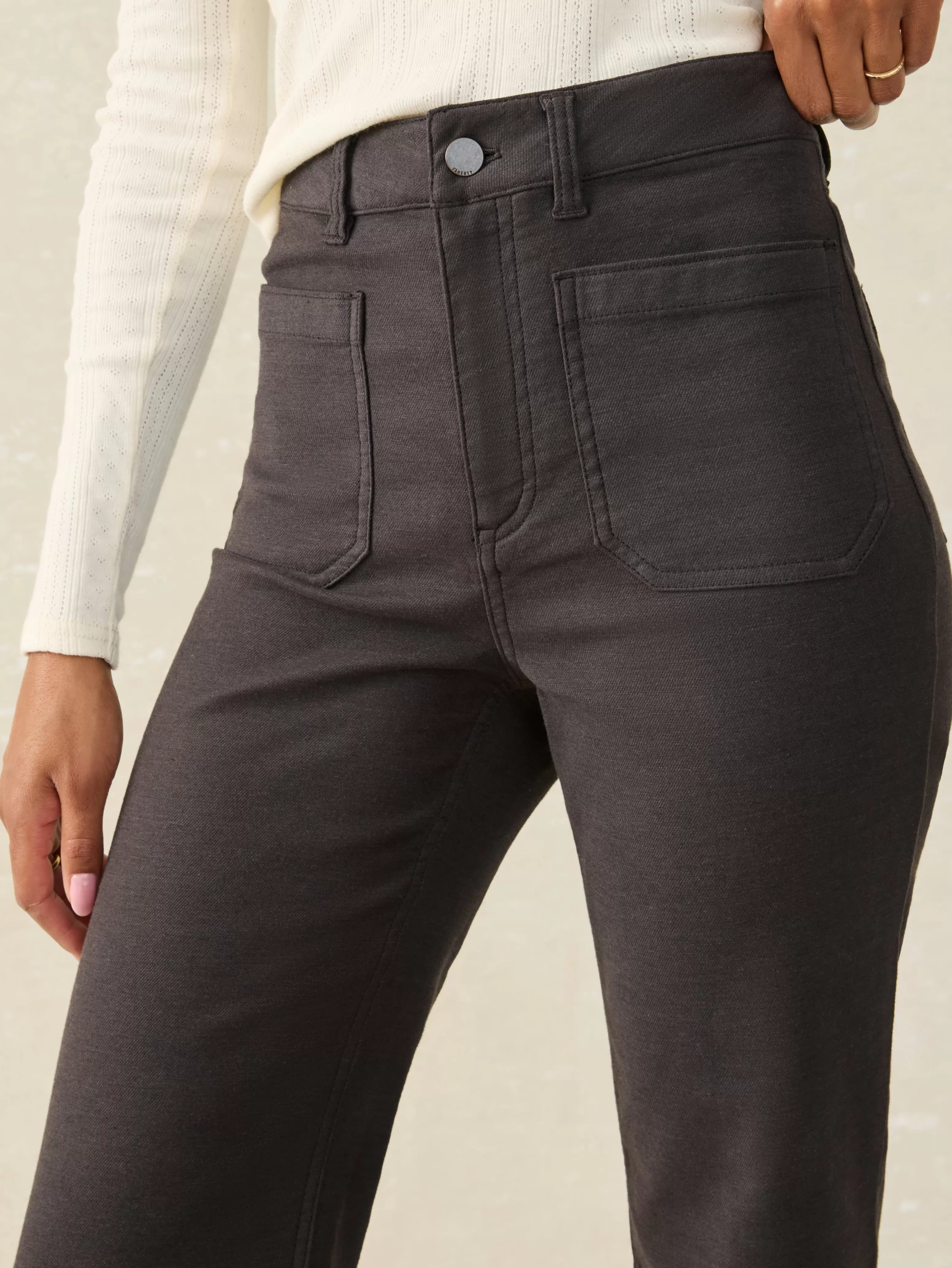 Stretch Terry Patch Pocket Pant - | Faherty Brand Discount