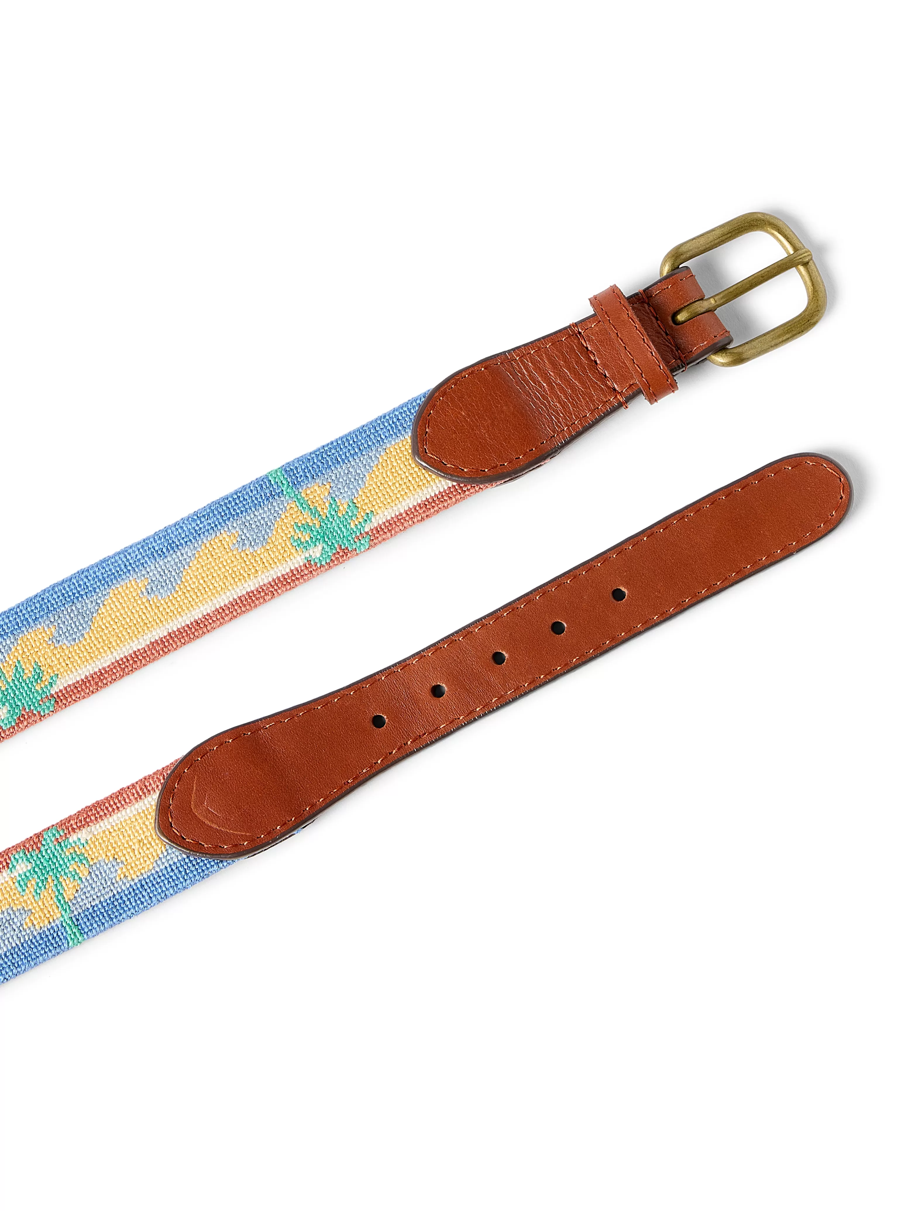 s Embroidered Belt - | Faherty Brand Cheap