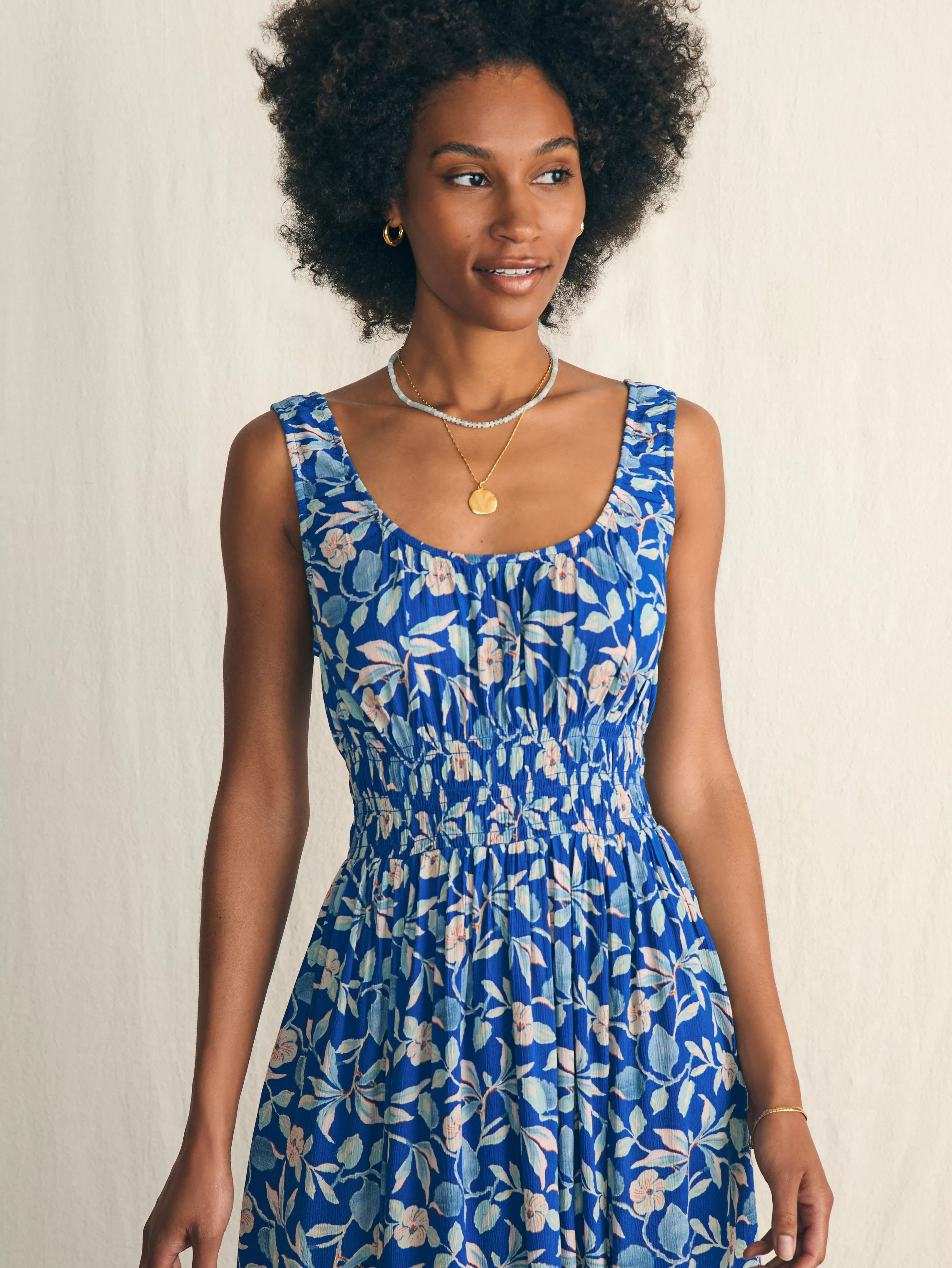 Sunseeker Midi Dress - | Faherty Brand Flash Sale