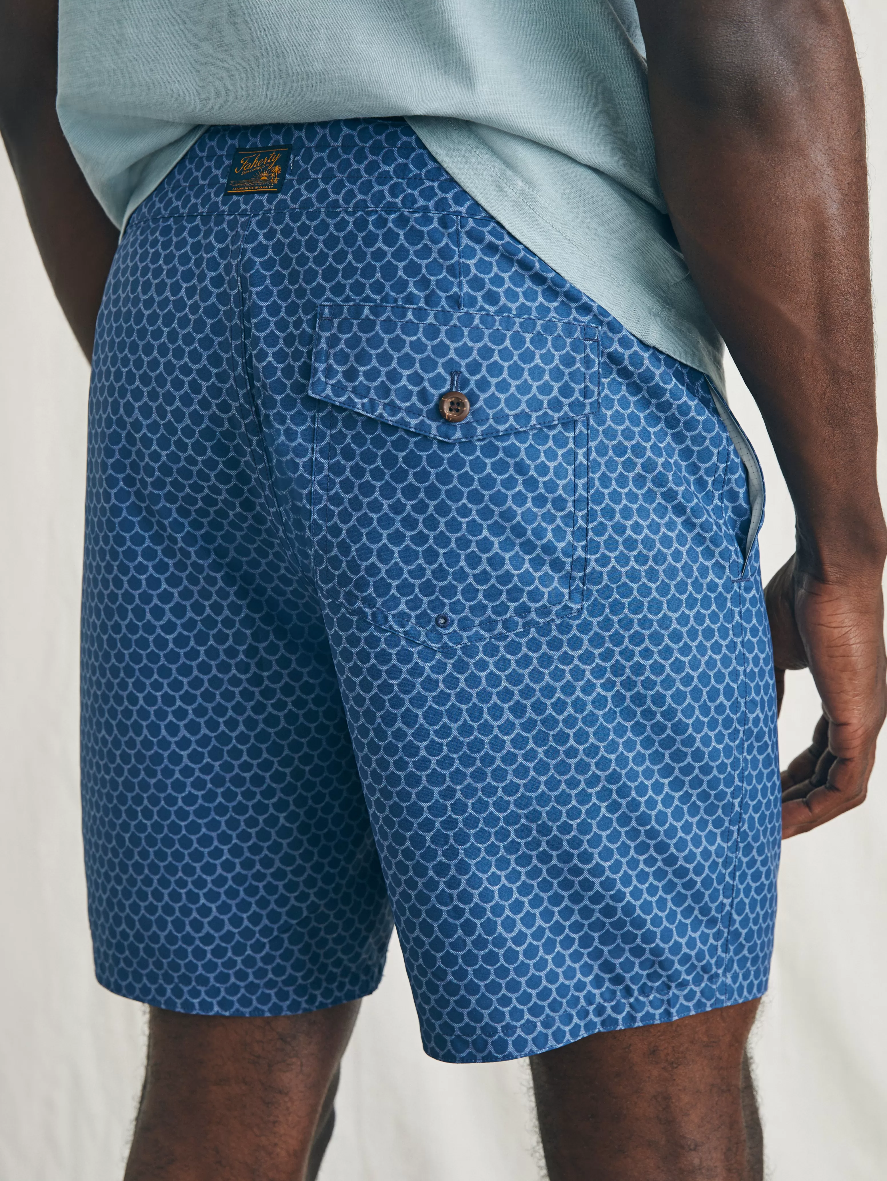 Sunwashed Boardshort - | Faherty Brand Clearance