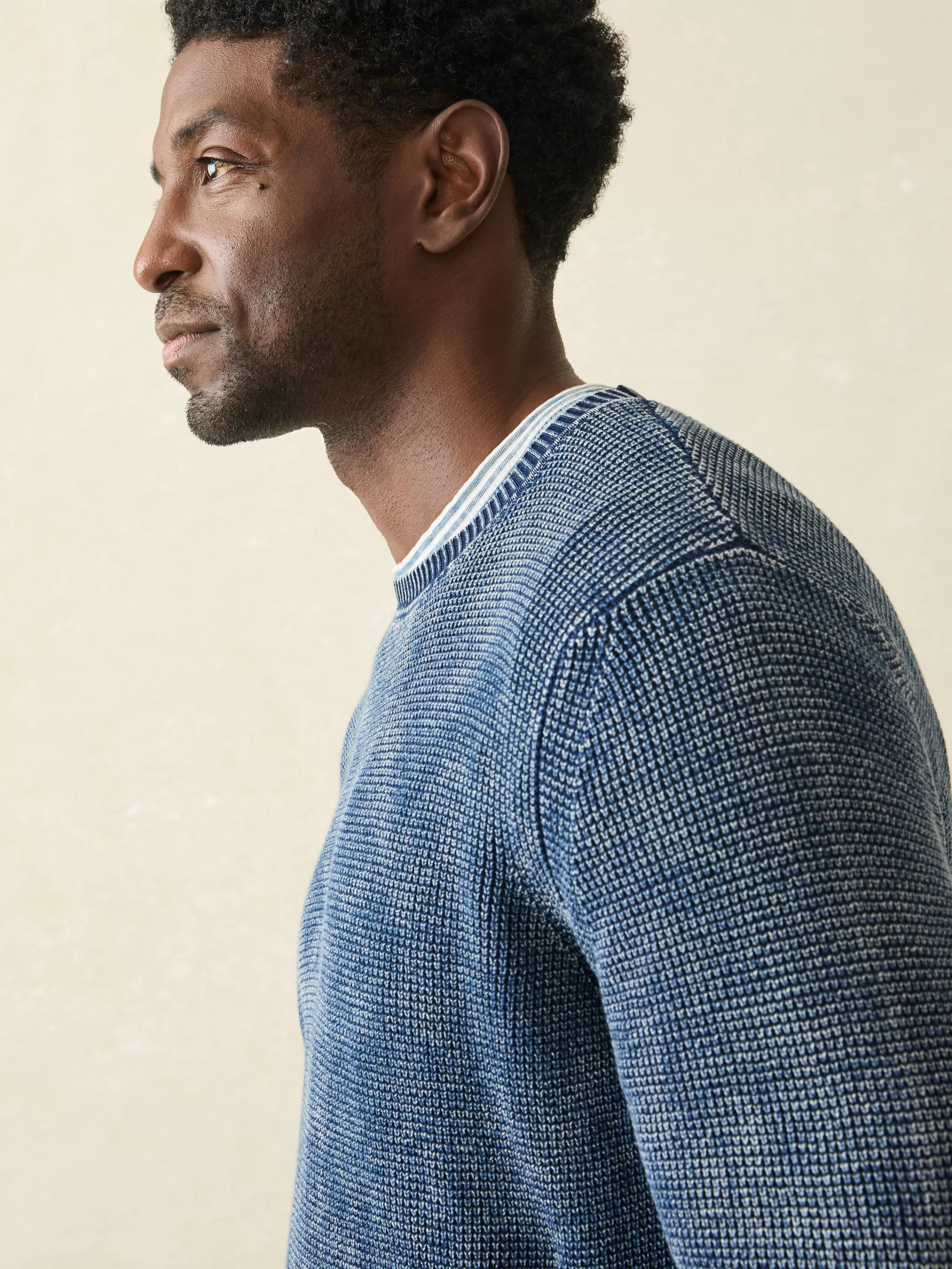 Sunwashed Crewneck Sweater - | Faherty Brand Shop