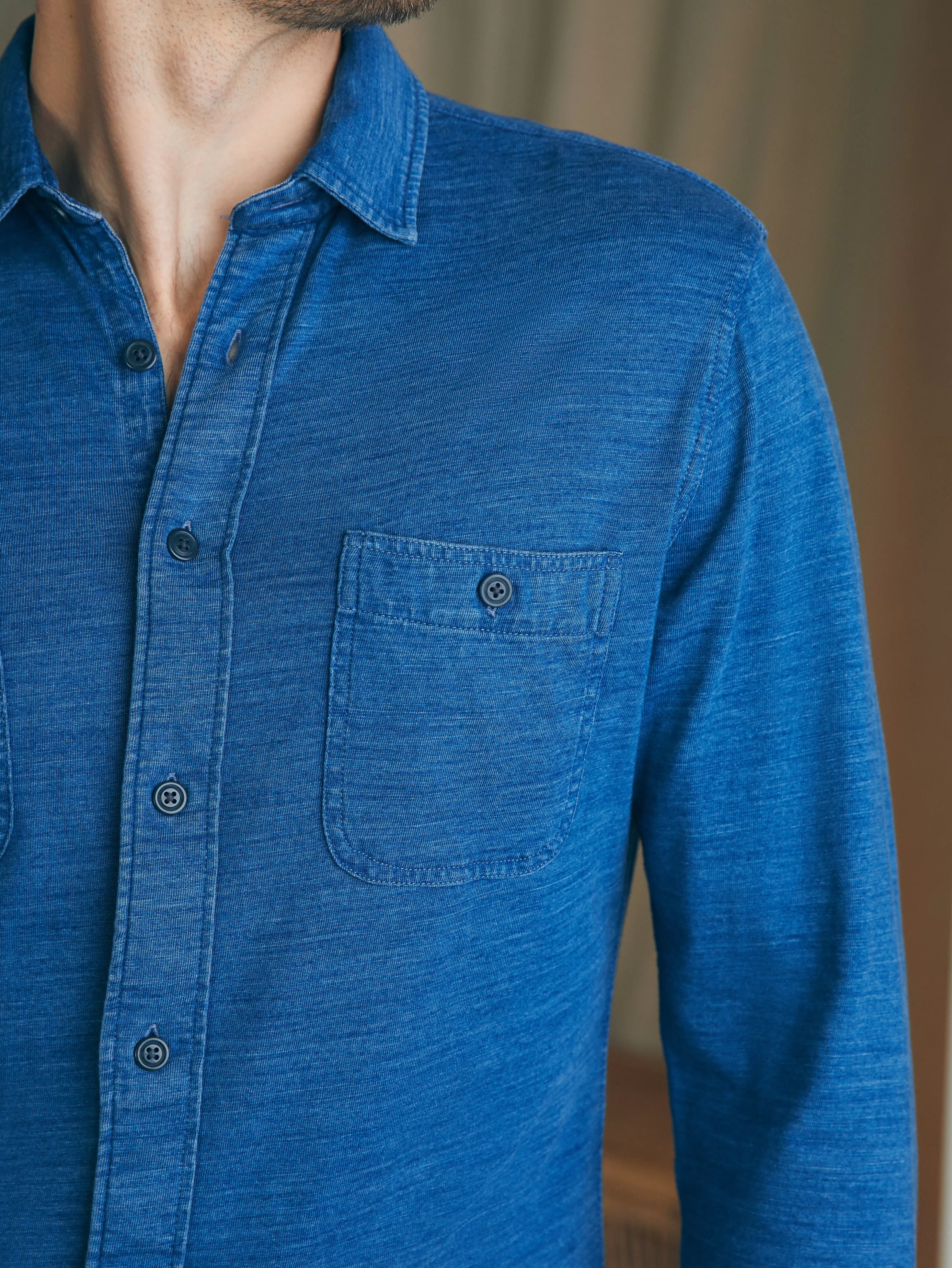 Sunwashed Knit Shirt - | Faherty Brand Best Sale