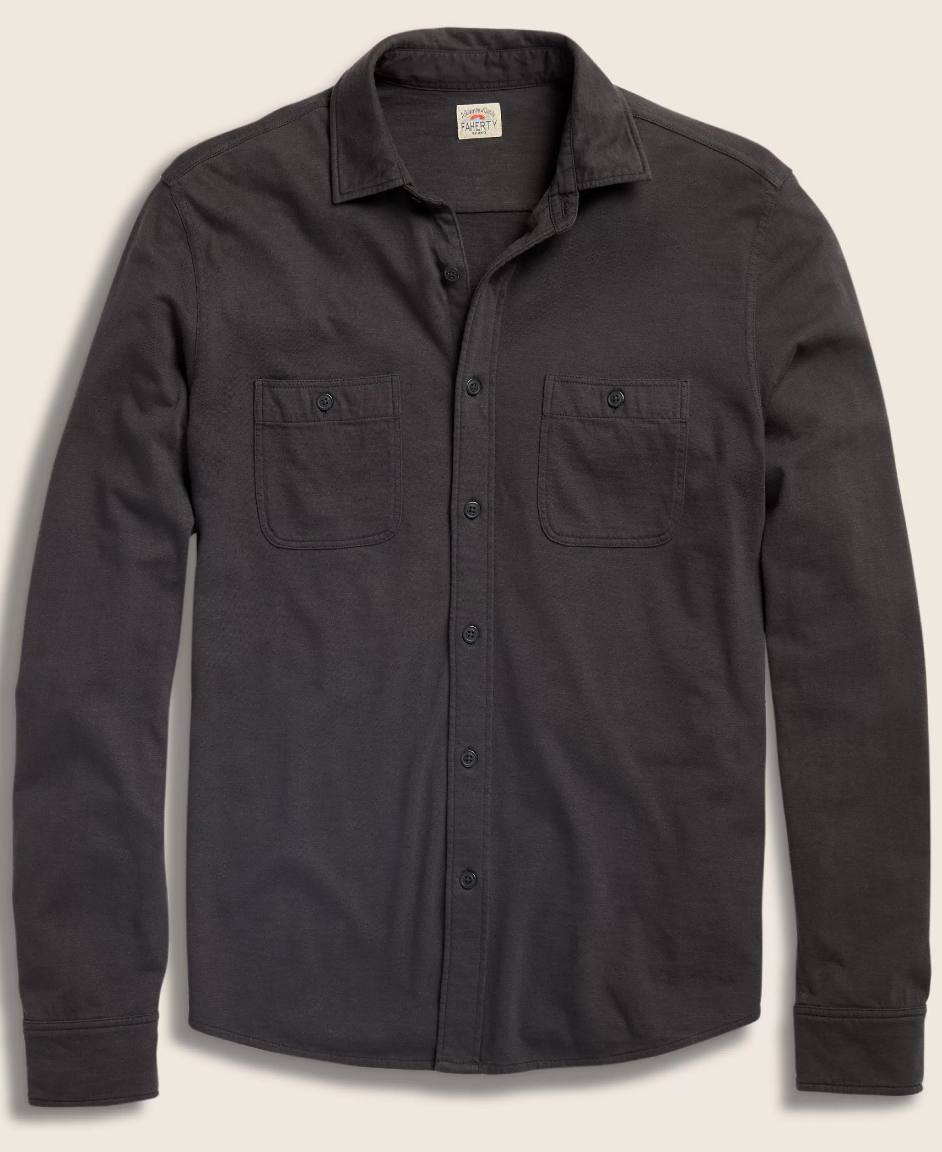 Sunwashed Knit Shirt - | Faherty Brand Online