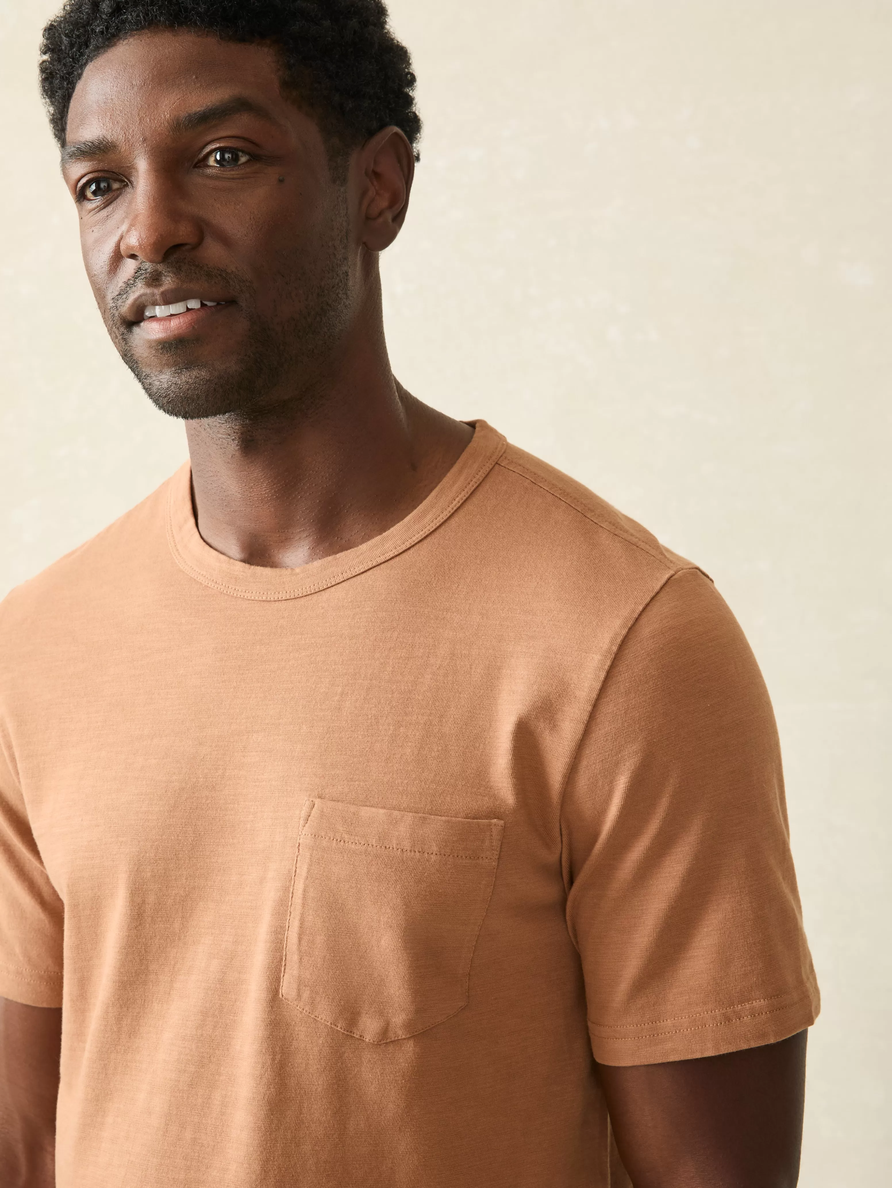 Sunwashed Pocket Tee - | Faherty Brand Best Sale