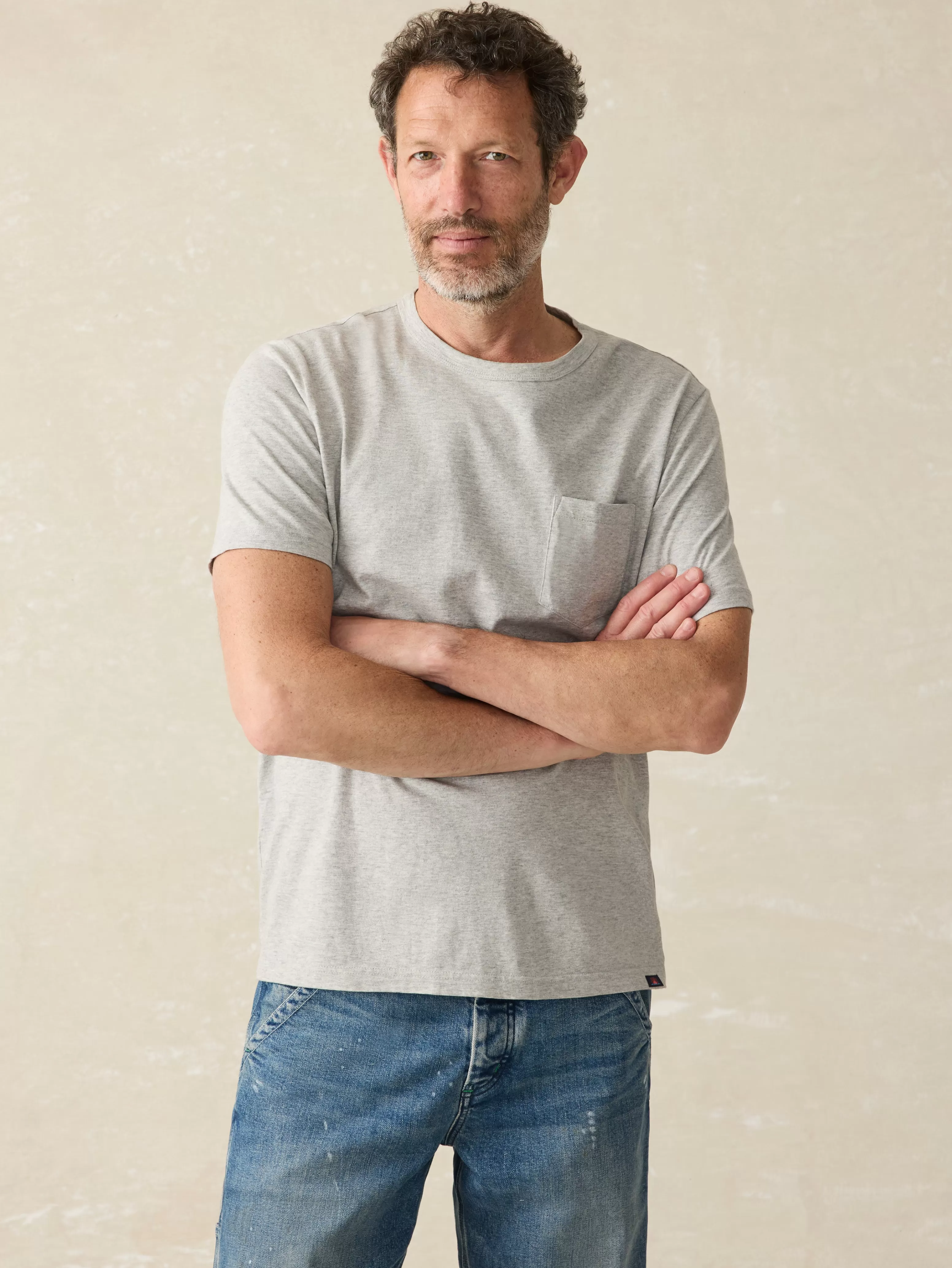 Sunwashed Pocket Tee - | Faherty Brand Store