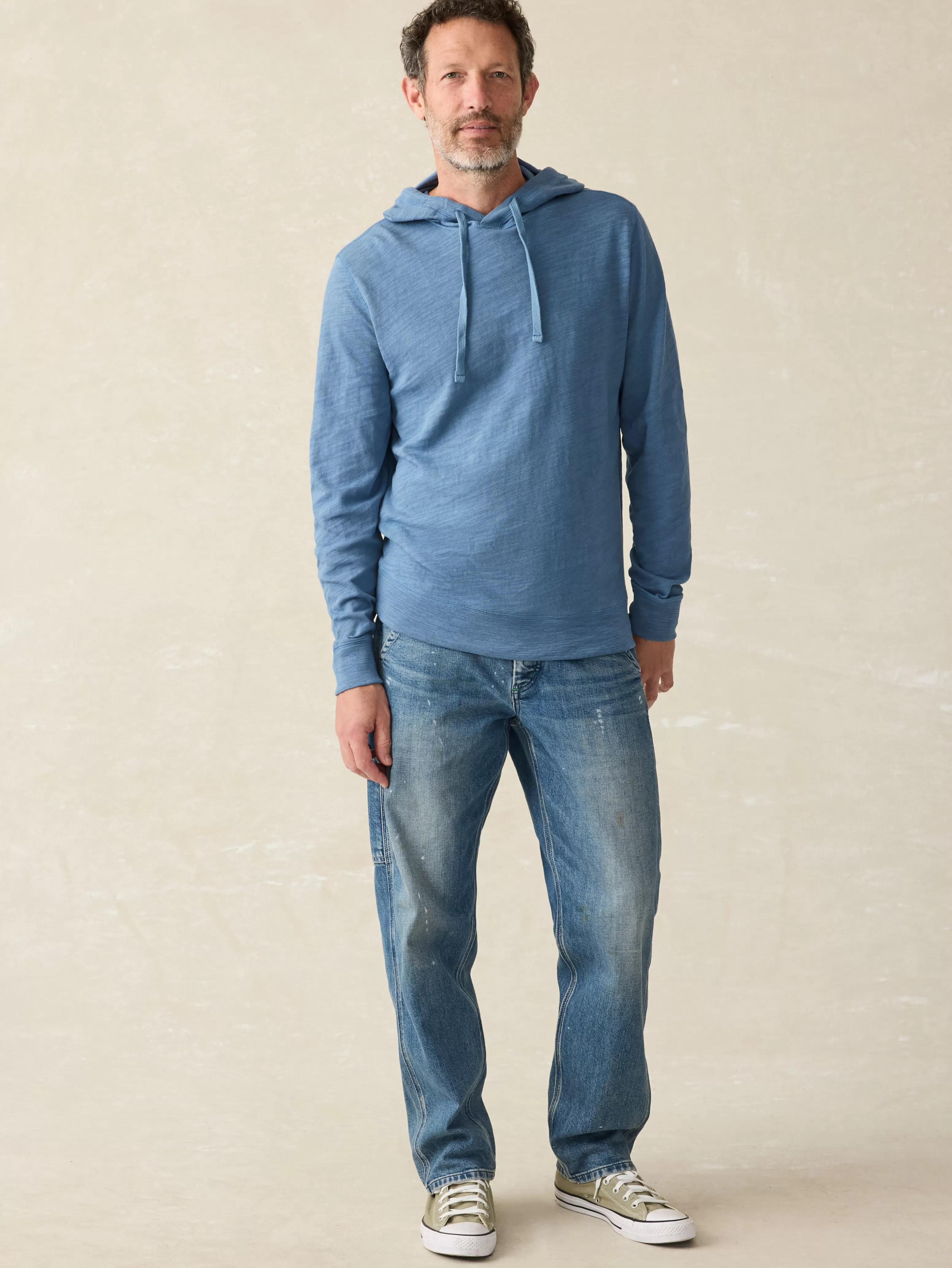 Sunwashed Slub Hoodie - | Faherty Brand Best Sale