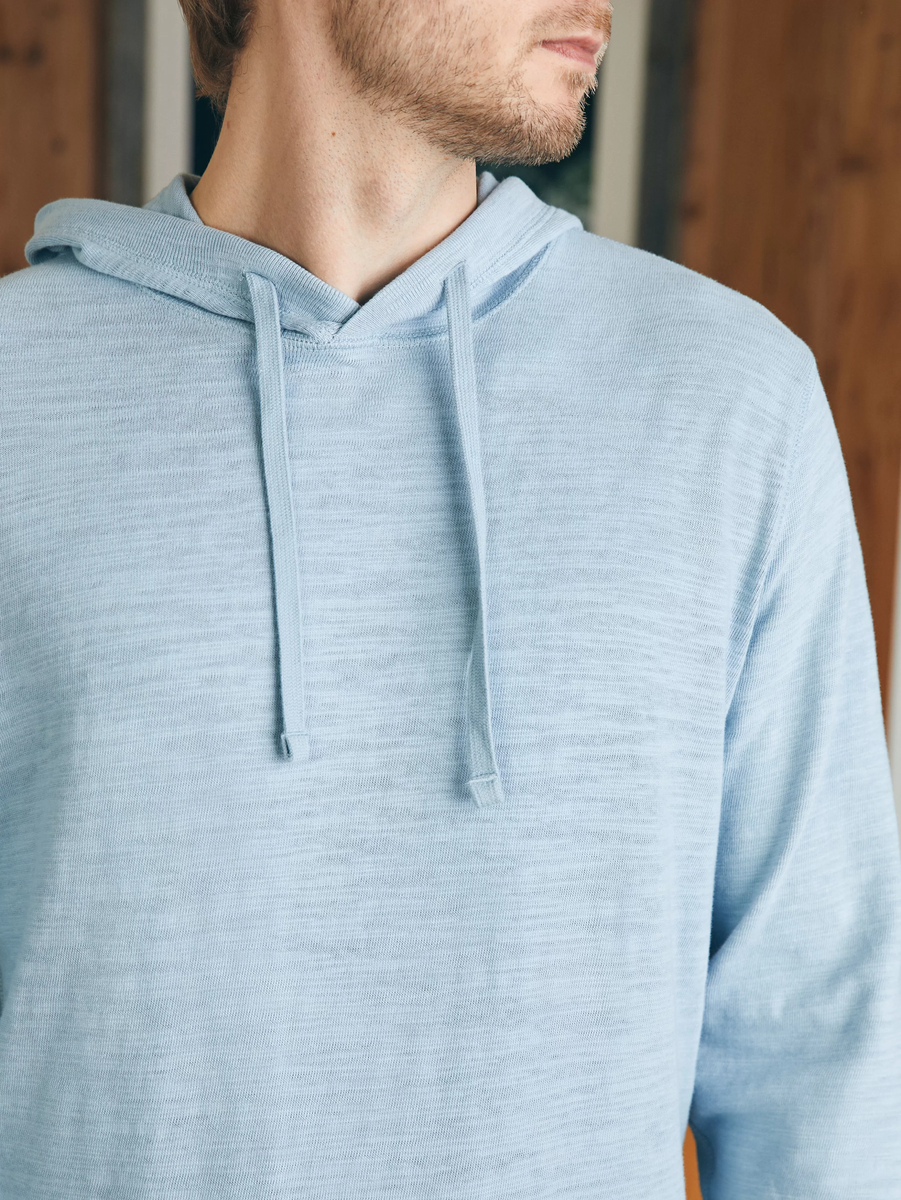 Sunwashed Slub Hoodie - | Faherty Brand Online