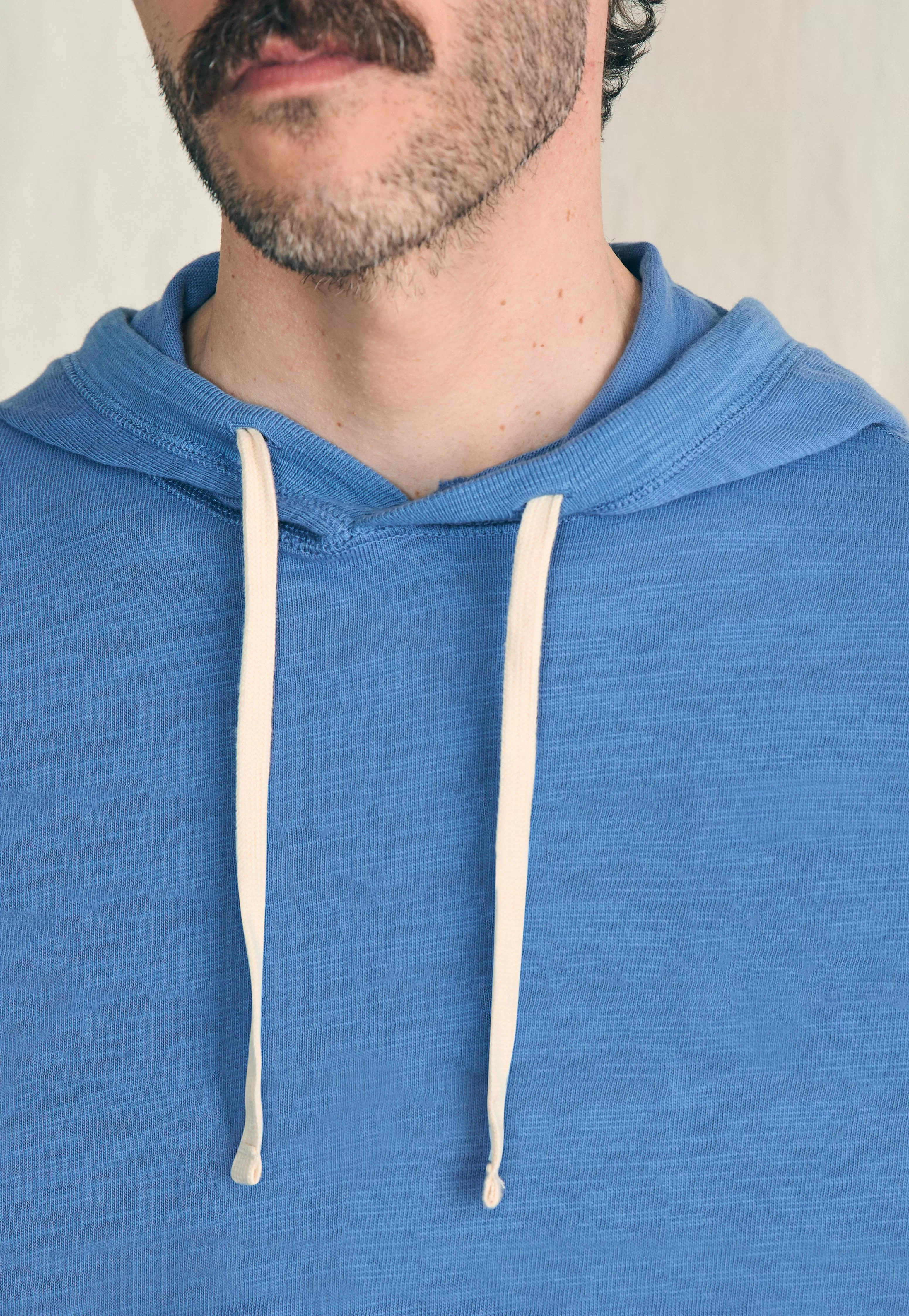 Sunwashed Slub Hoodie (Tall) - | Faherty Brand Flash Sale