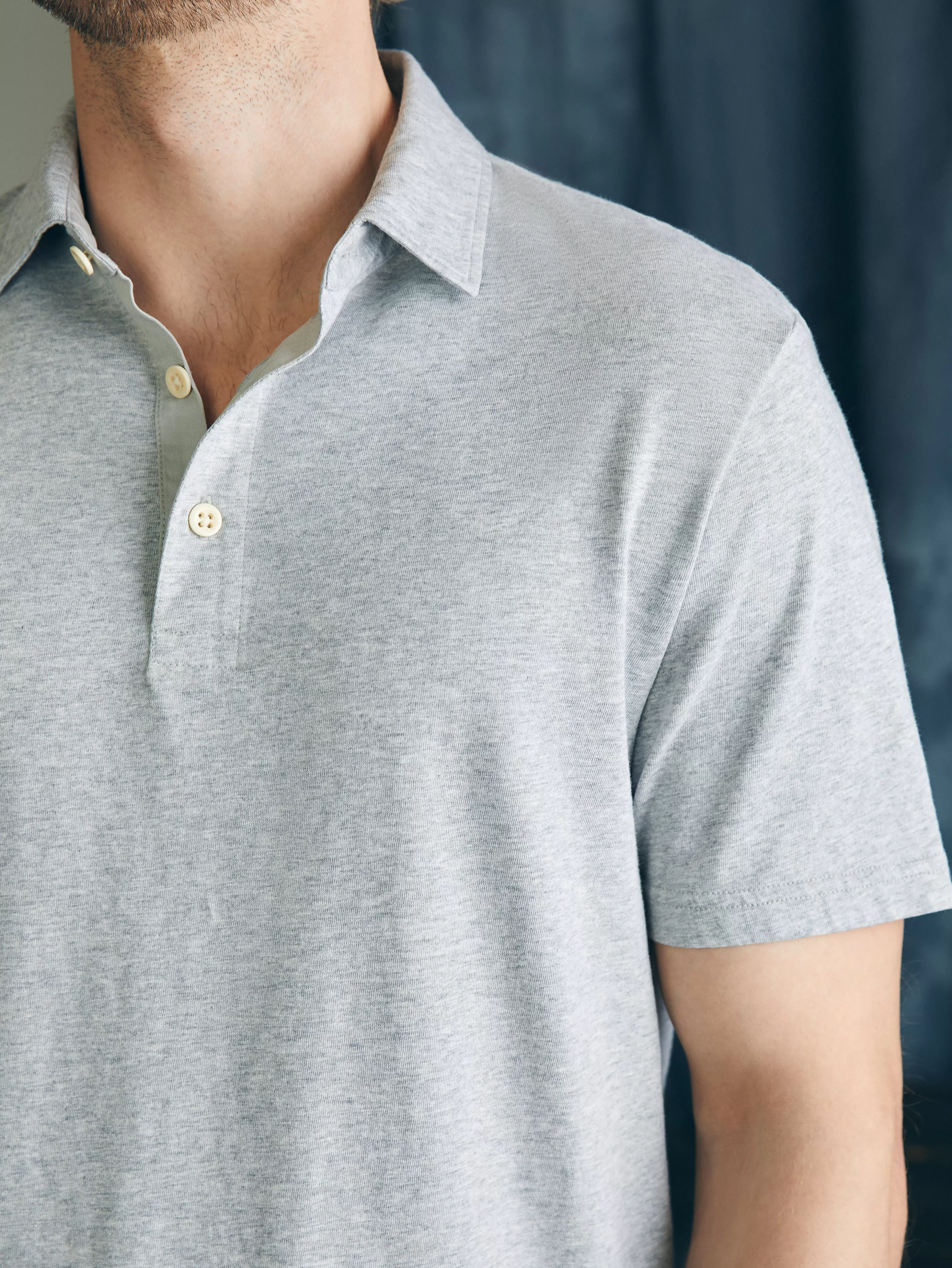 Sunwashed T-Shirt Polo - | Faherty Brand Store