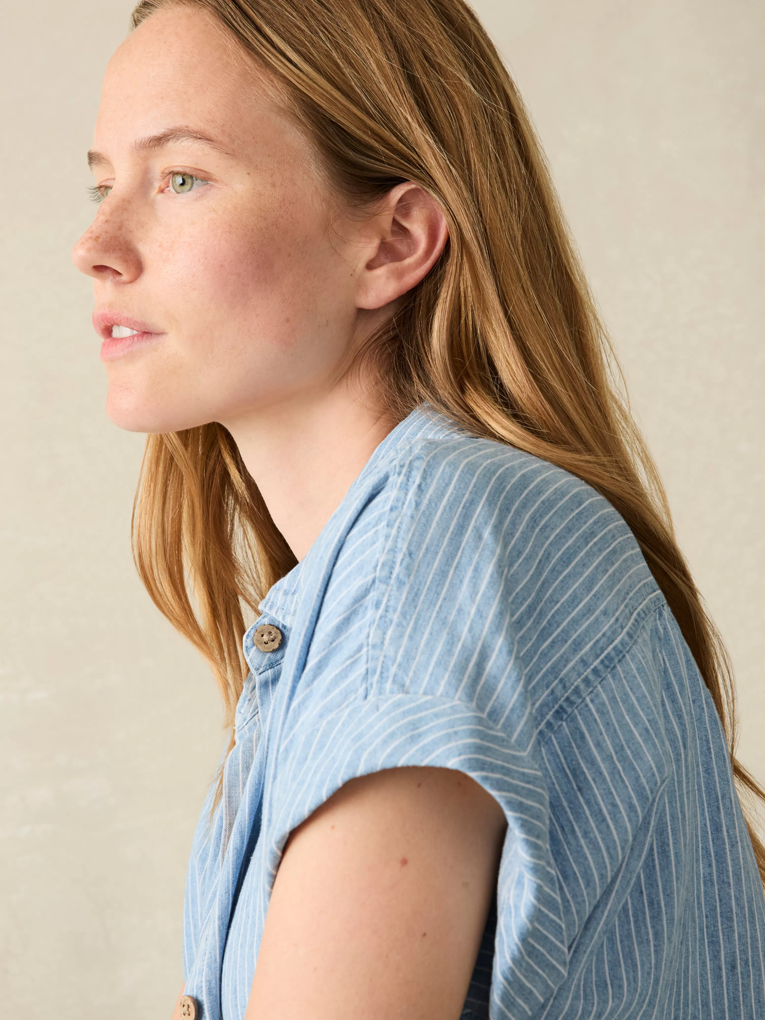 Tried & True Breeze Shirt - | Faherty Brand Discount