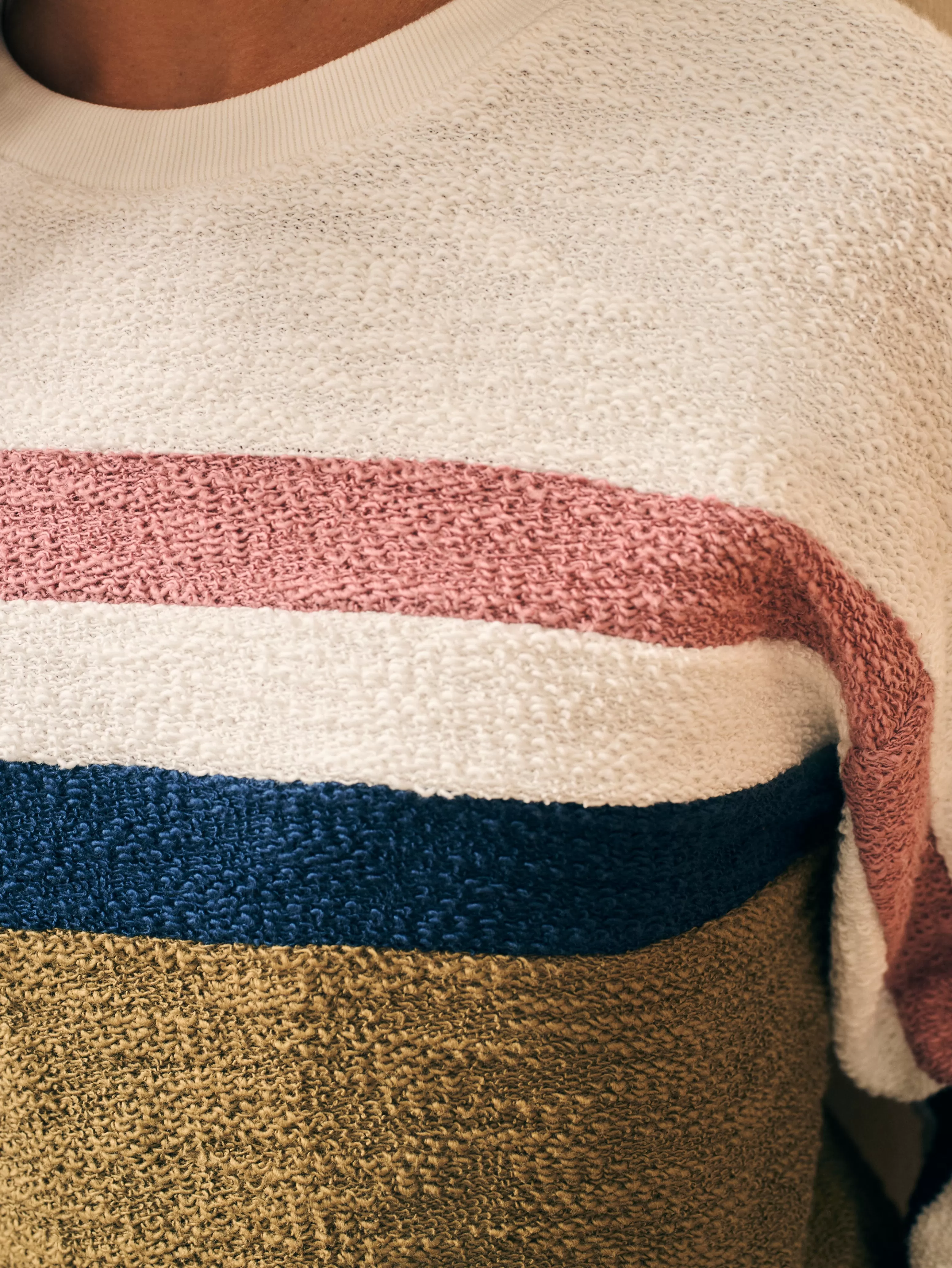 Vista Stripe Pullover - | Faherty Brand Best Sale