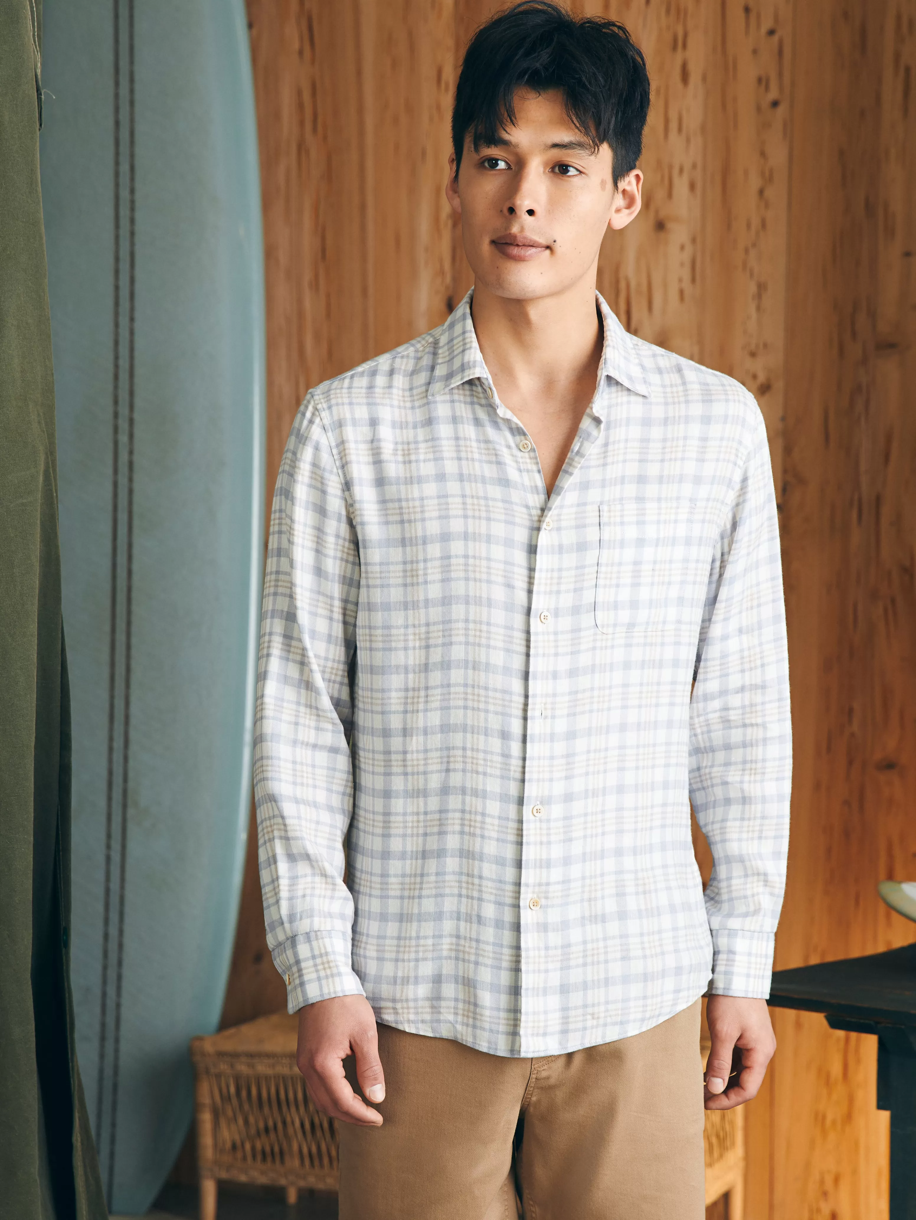 Weekend Blend Shirt - | Faherty Brand Outlet