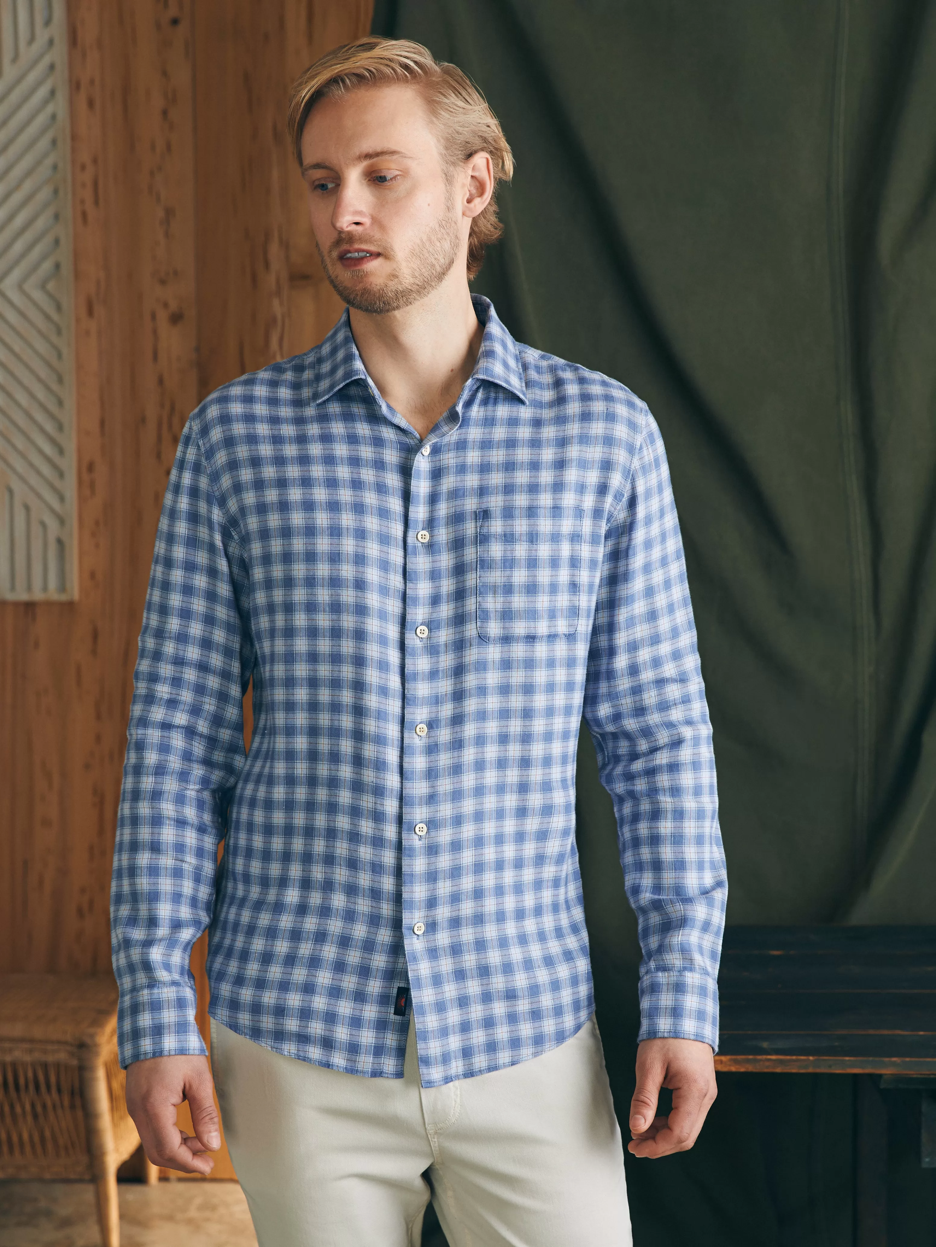 Weekend Blend Shirt - | Faherty Brand Cheap