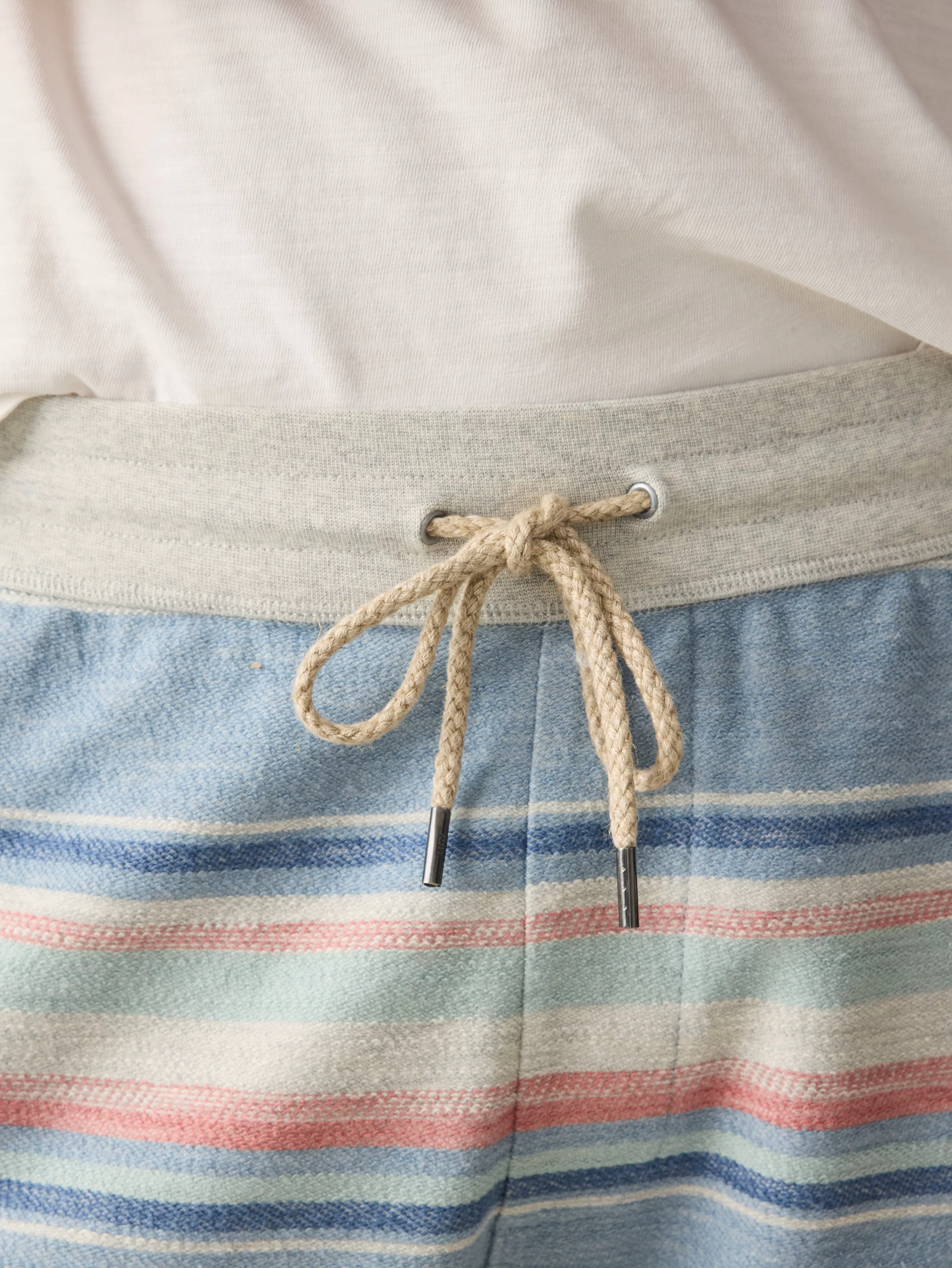 Whitewater Stripe Sweatshort - | Faherty Brand Discount